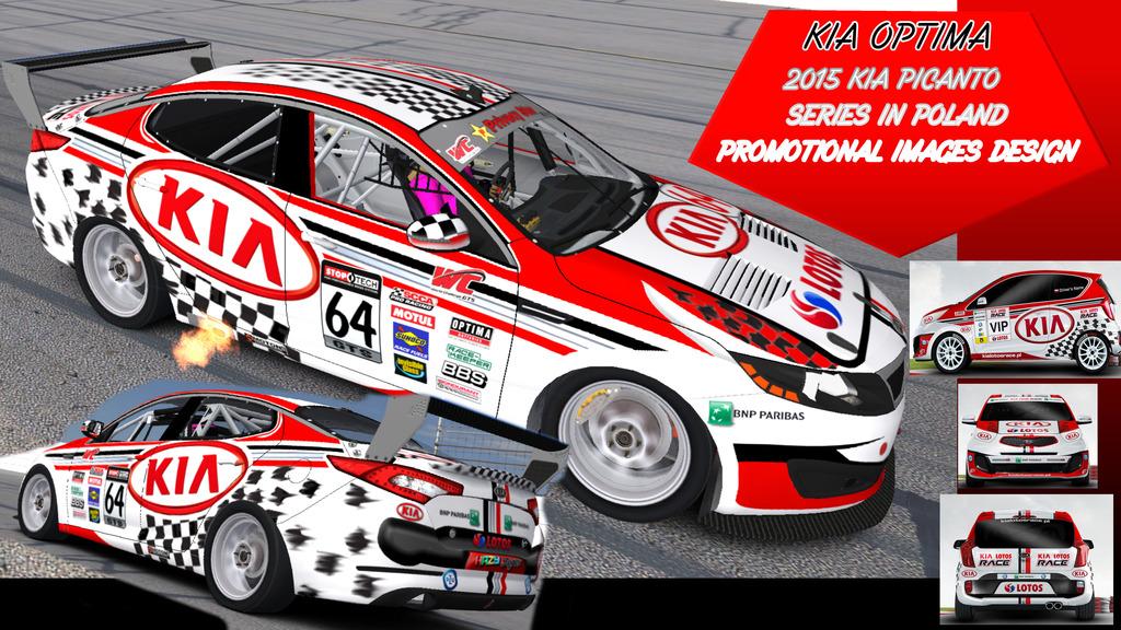 Preview of KIA PICANTO PROMOTIONAL DESIGN ON THE OPTIMA by Carl Heighes