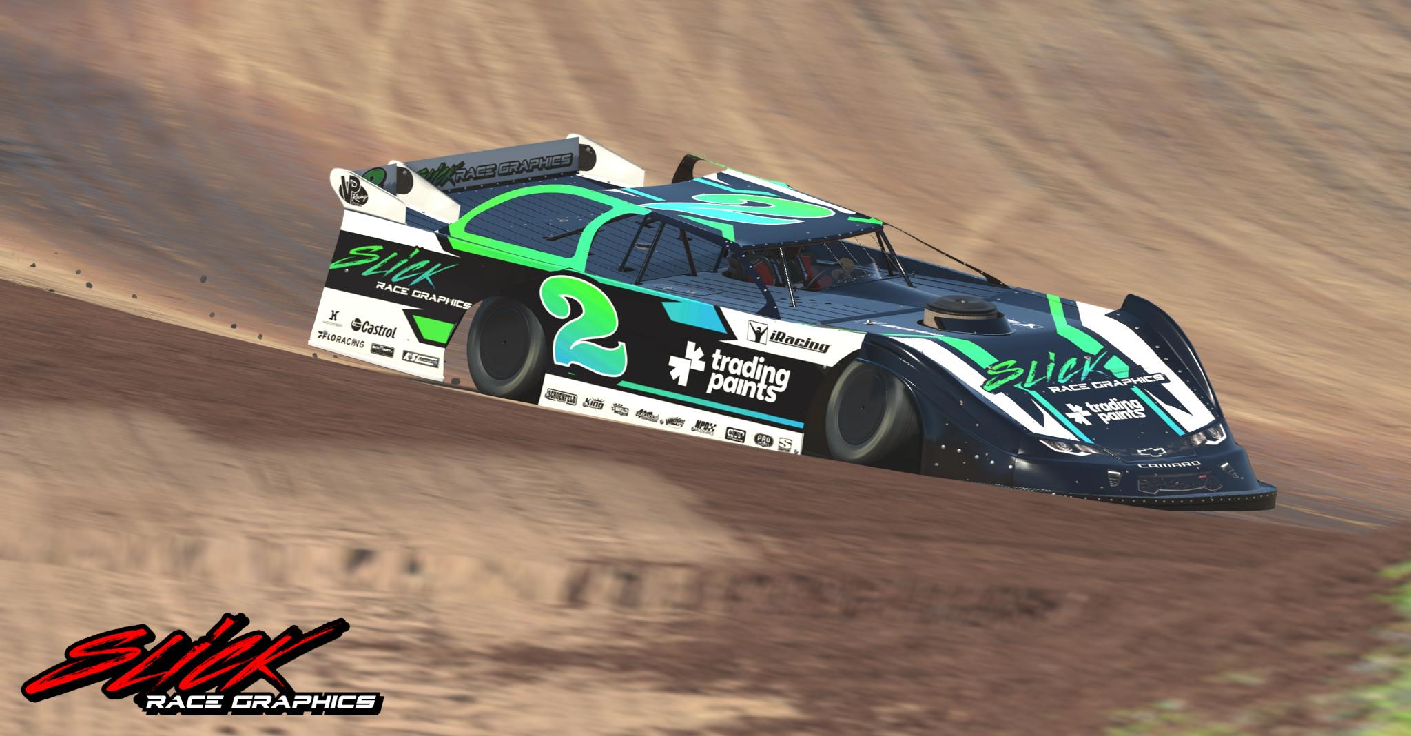 Preview of Slick Race Graphics Dirt Late Model Promo Car (No Number) by Dillan B.