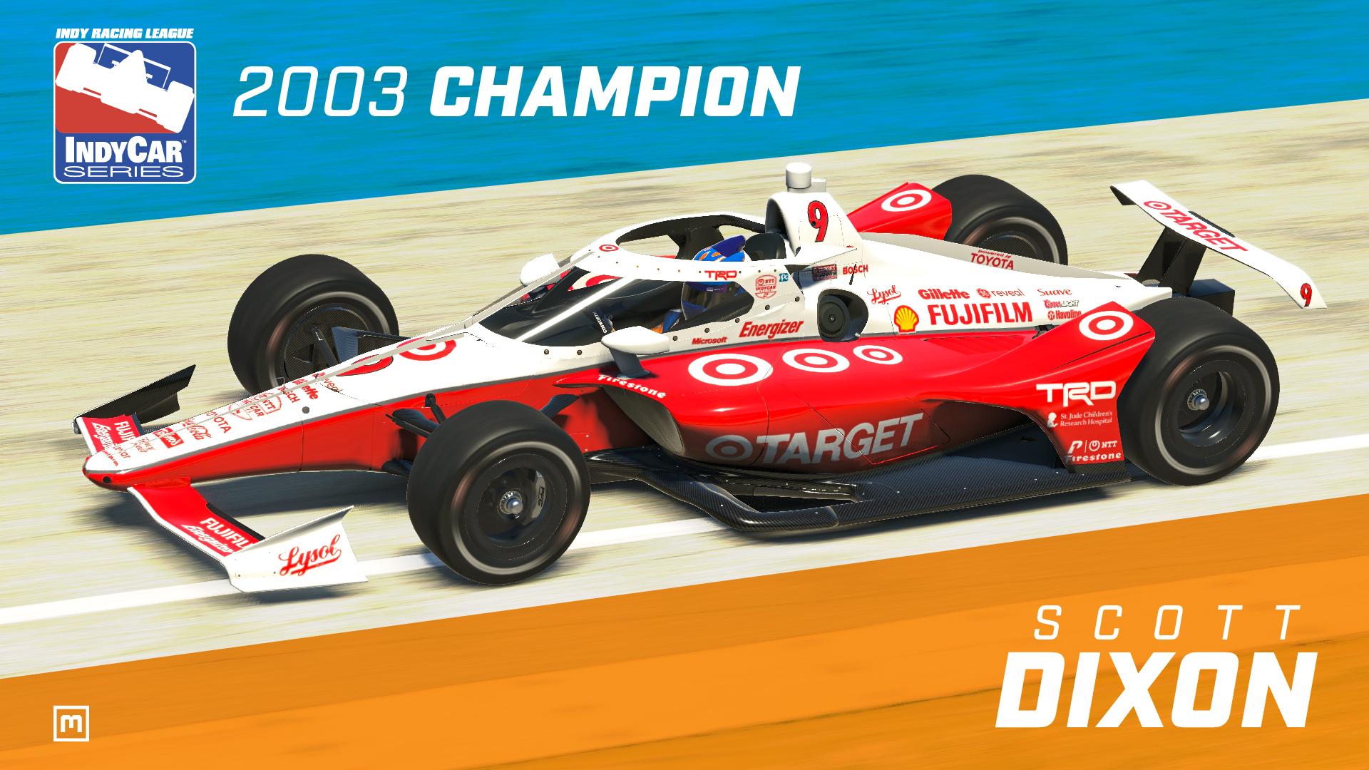 Preview of Scott Dixon 2003 Target Indycar by Michael Mueller6