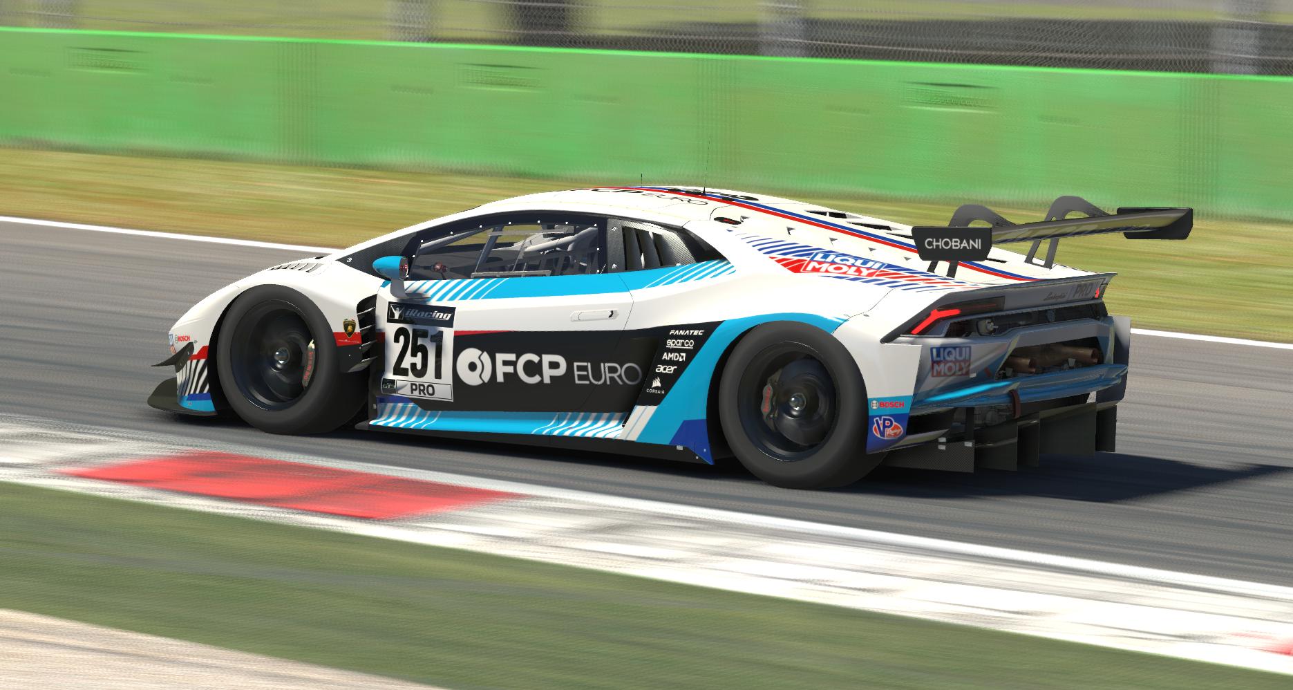 FCP Euro Lamborghini Huracan GT3 Evo - iRacing Numberboards by Joshua S ...