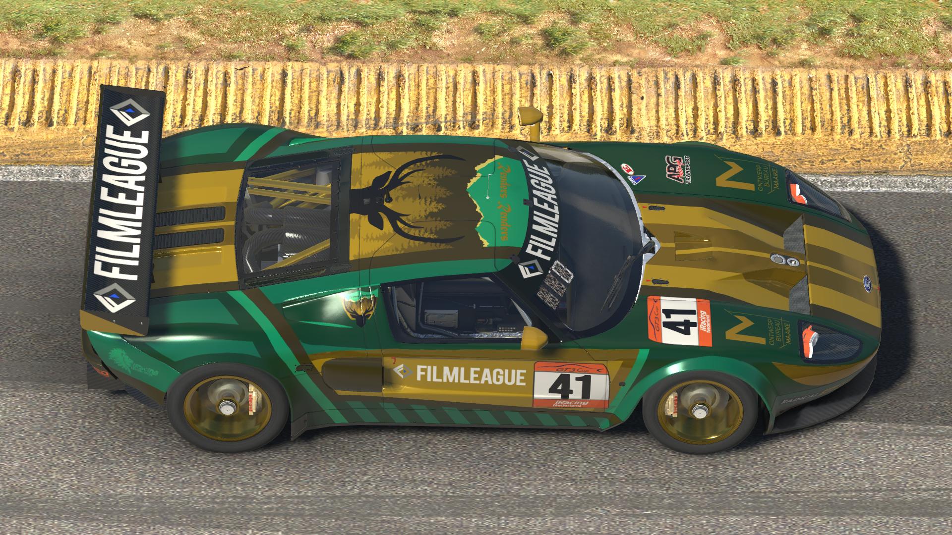 Preview of Racing Team Den Kaap Ford GT3 livery by Thomas Renders