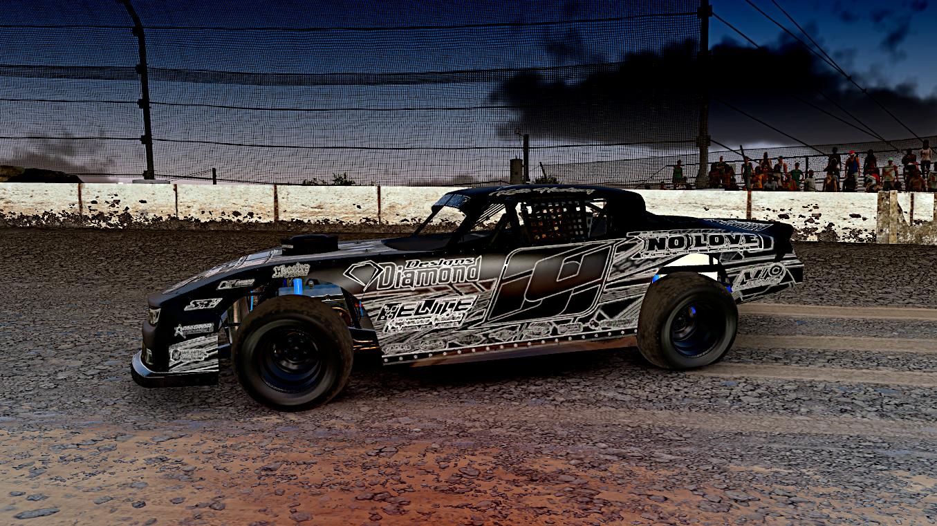 Hackney DSS BlackWhiteNeon by Carl Kilgore Trading Paints