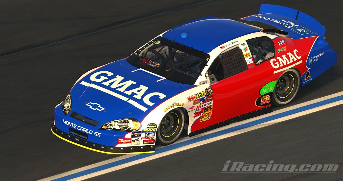 Preview of Brian Vickers - 2006 GMAC *Sim-Stamped Number* by Matt Holden