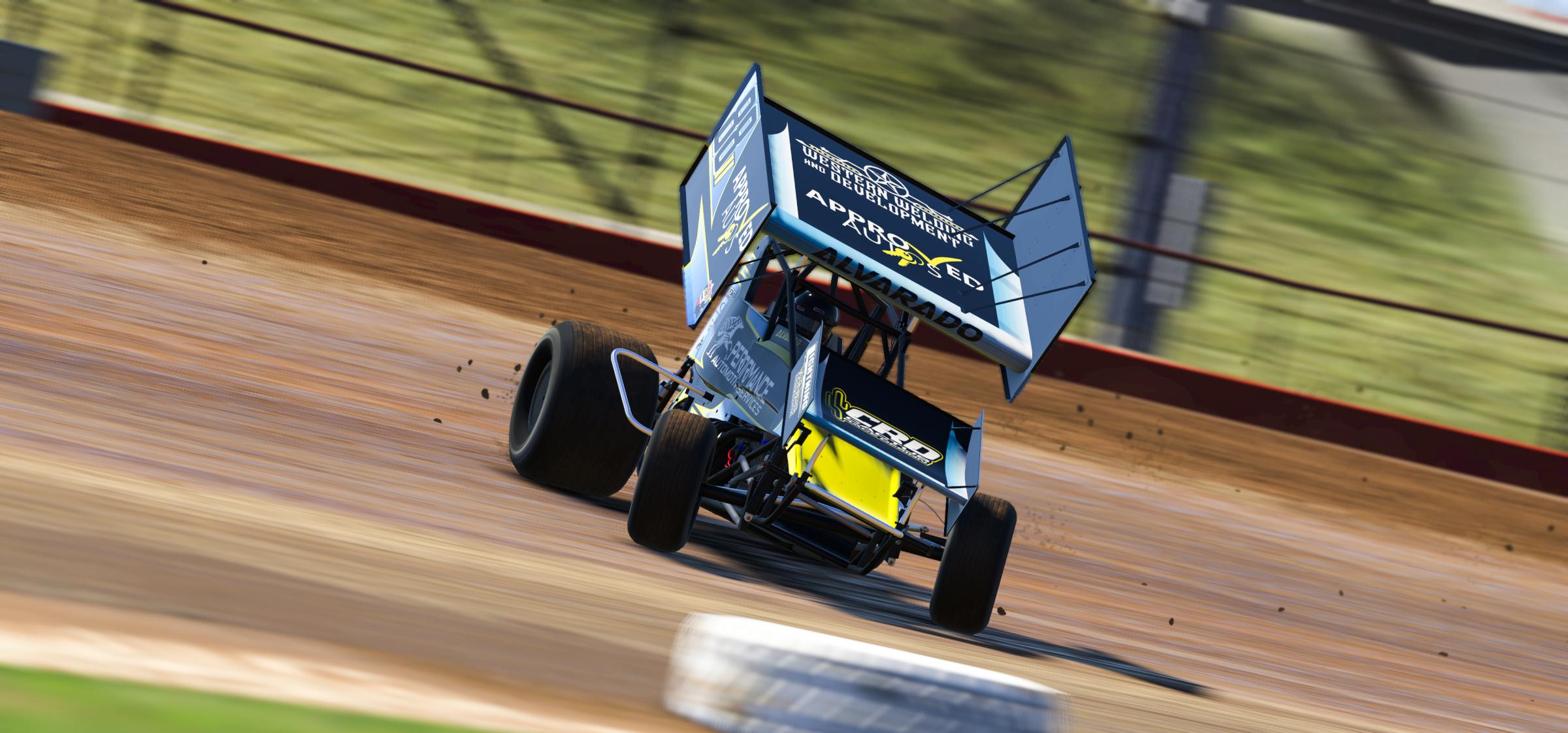 2022 Diego Alvarado 99 Approved Autos NonWing Sprint Car by Koleton