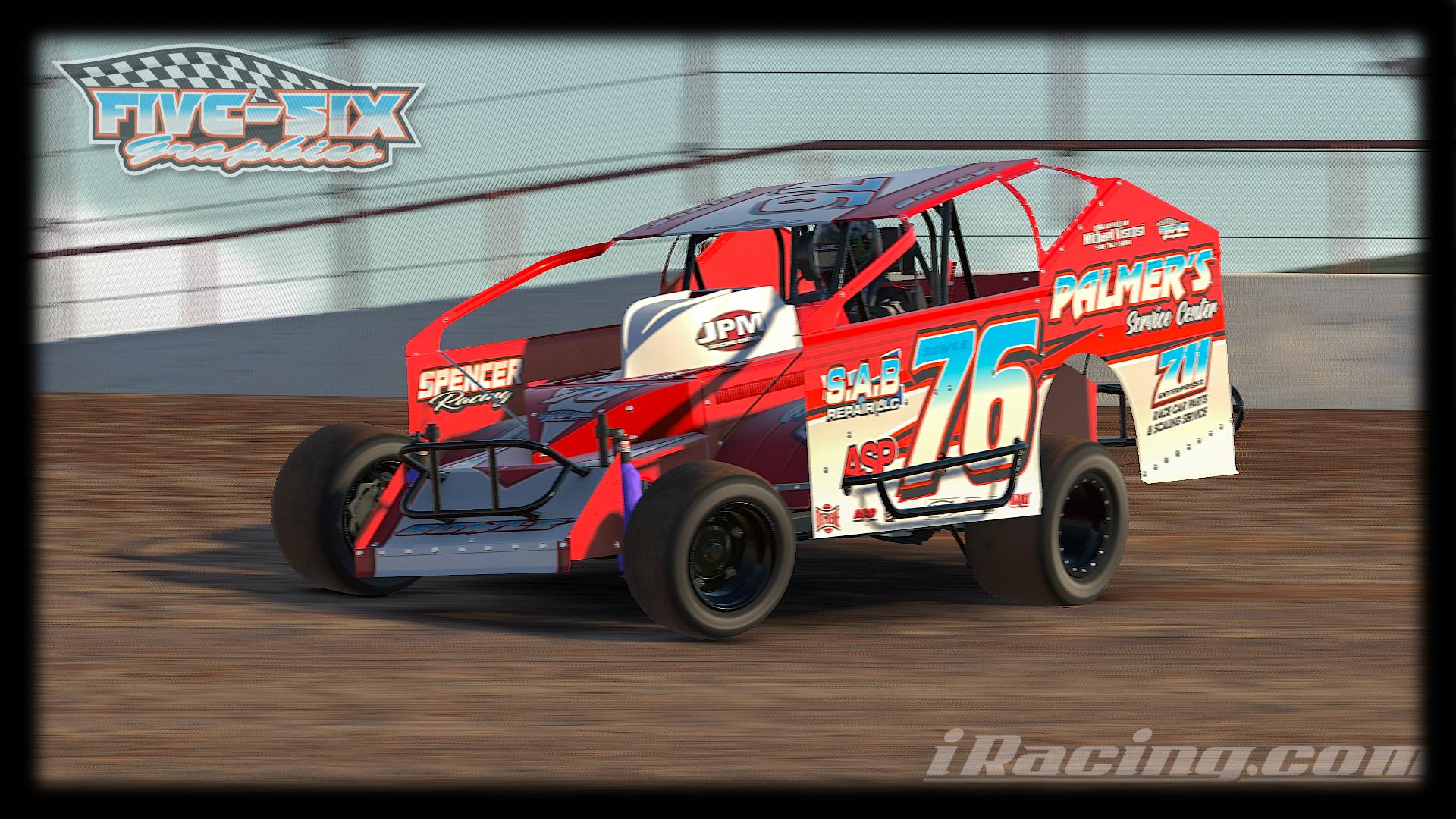 Bb Modified Racing Eric Richards BB 2022 by John Bellando - Trading Paints