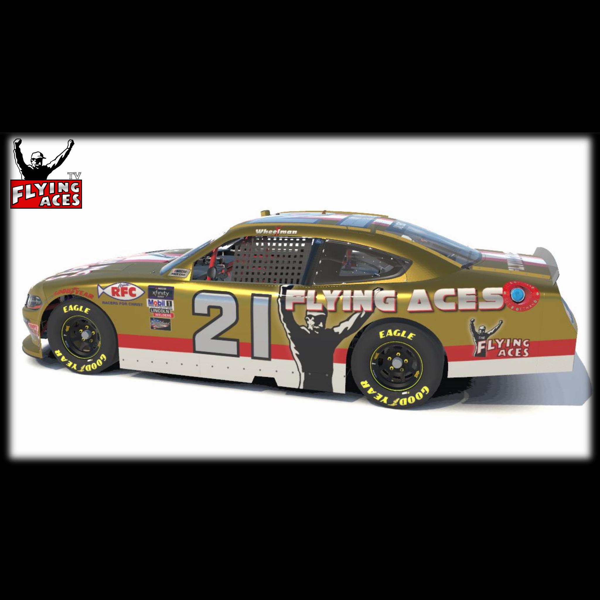 Preview of Flying Aces: GOLD Xfinity Mustang by JW Salyers