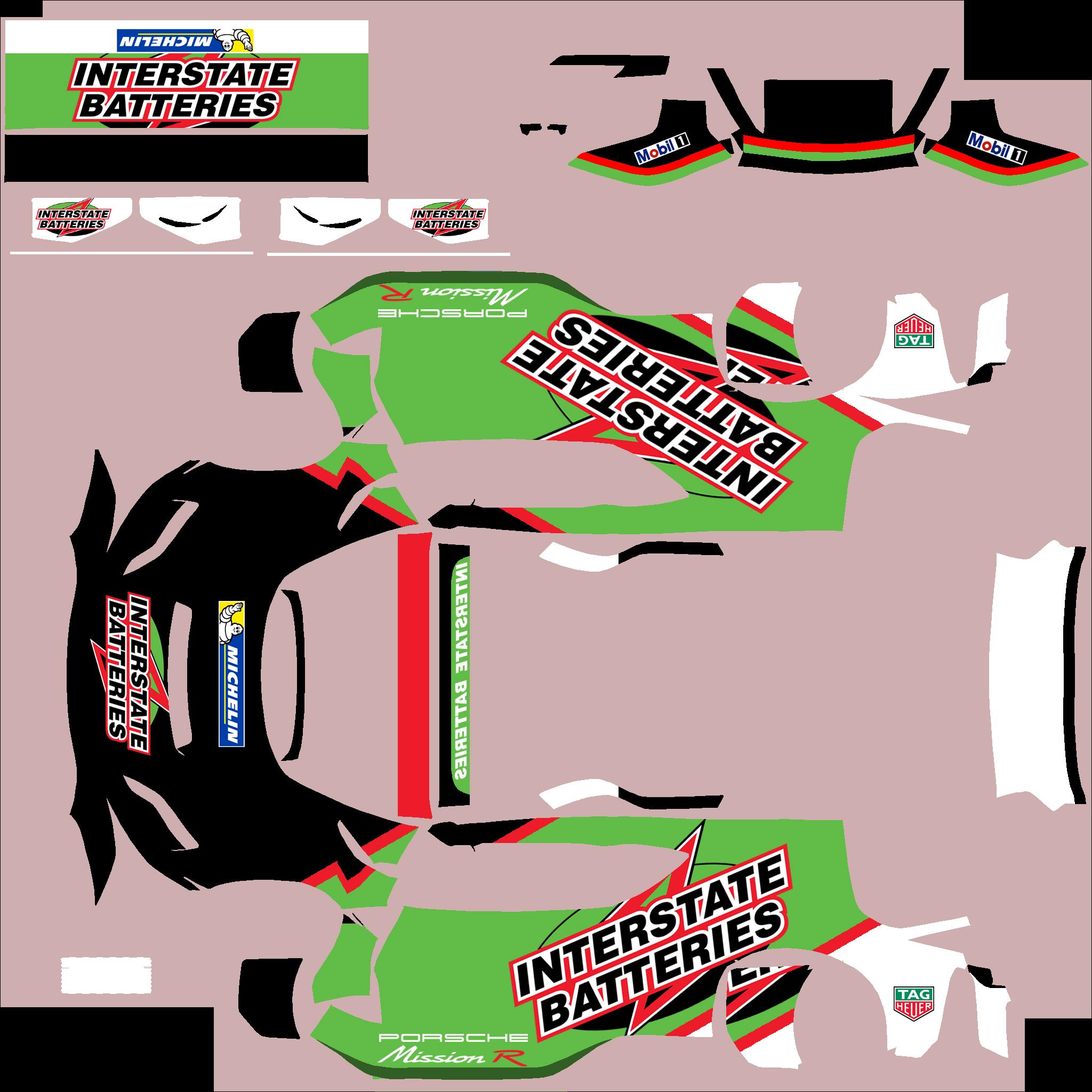Preview of Porsche Mission R Interstate Battery by Clyde Coman