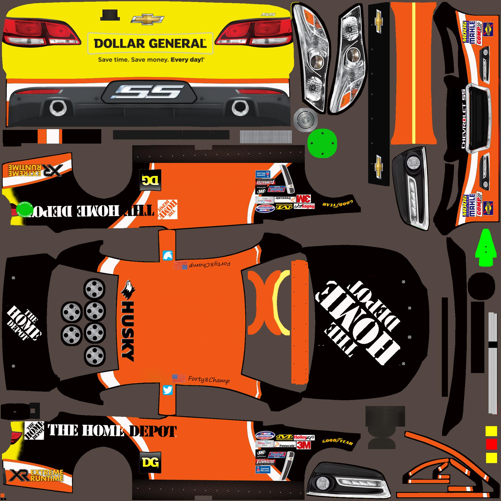 Preview of Home Depot Custom Paint Scheme 2016 by Jose M.