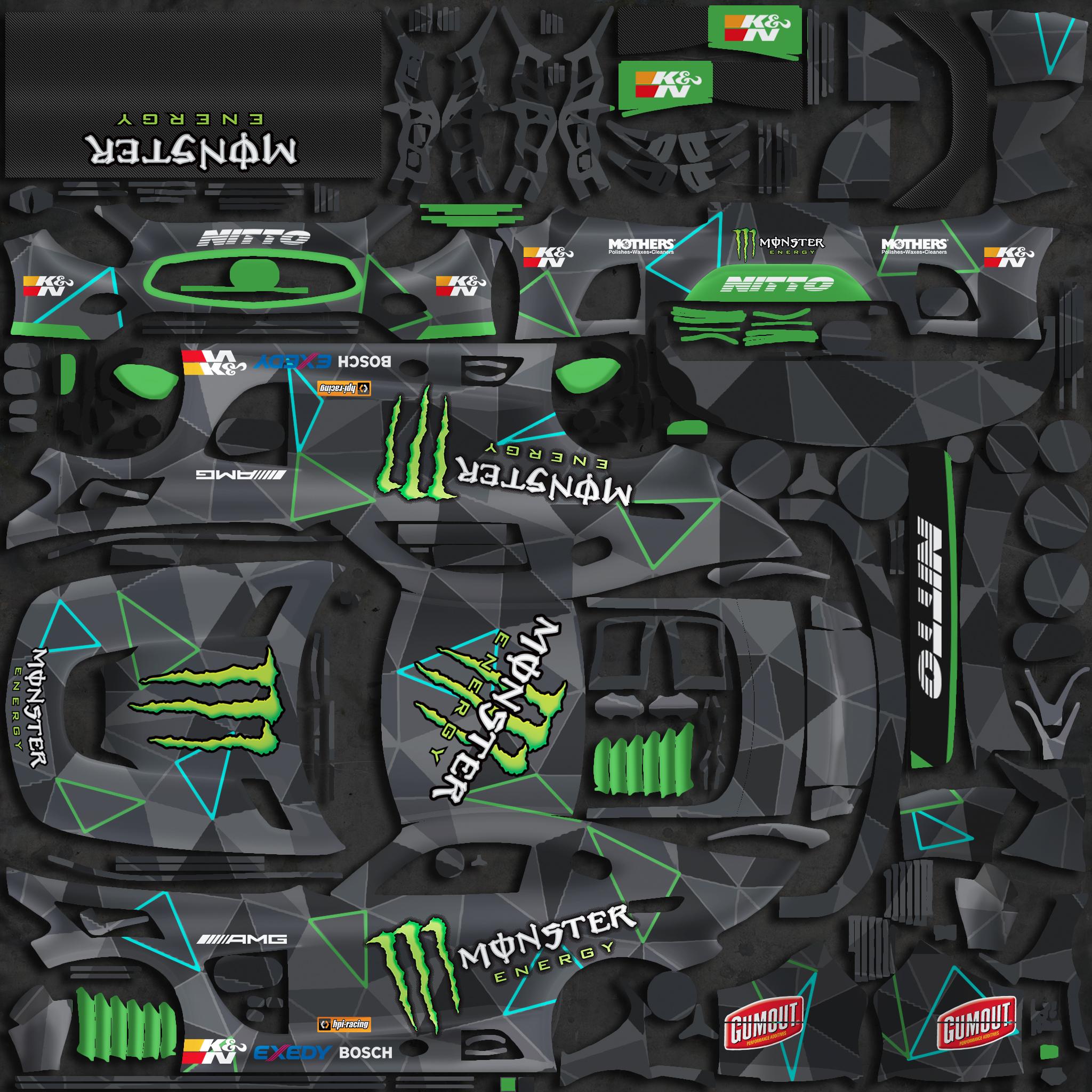 Preview of Monster Energy Nitto Tire (Formula D) by Justin S Davis