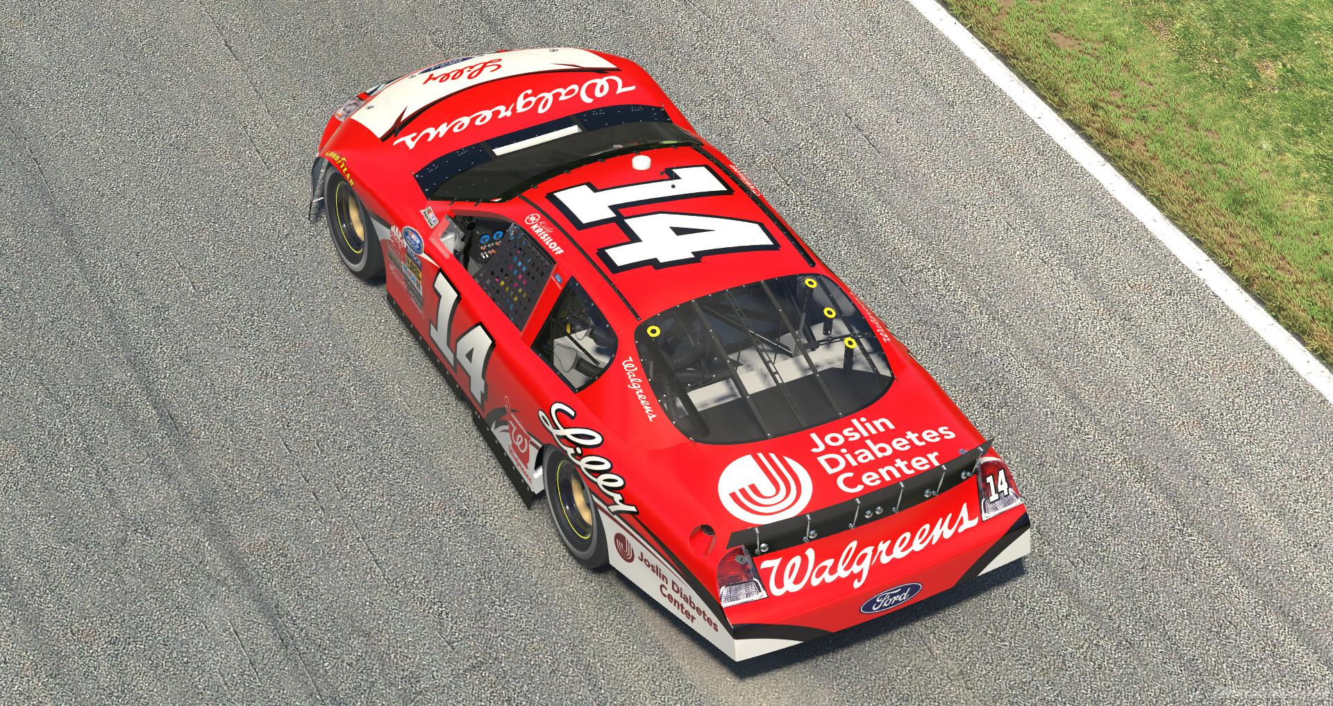 Preview of Kyle Krisiloff Walgreens/Lilly 2007 NASCAR Busch Series Ford Fusion by Aston Rice