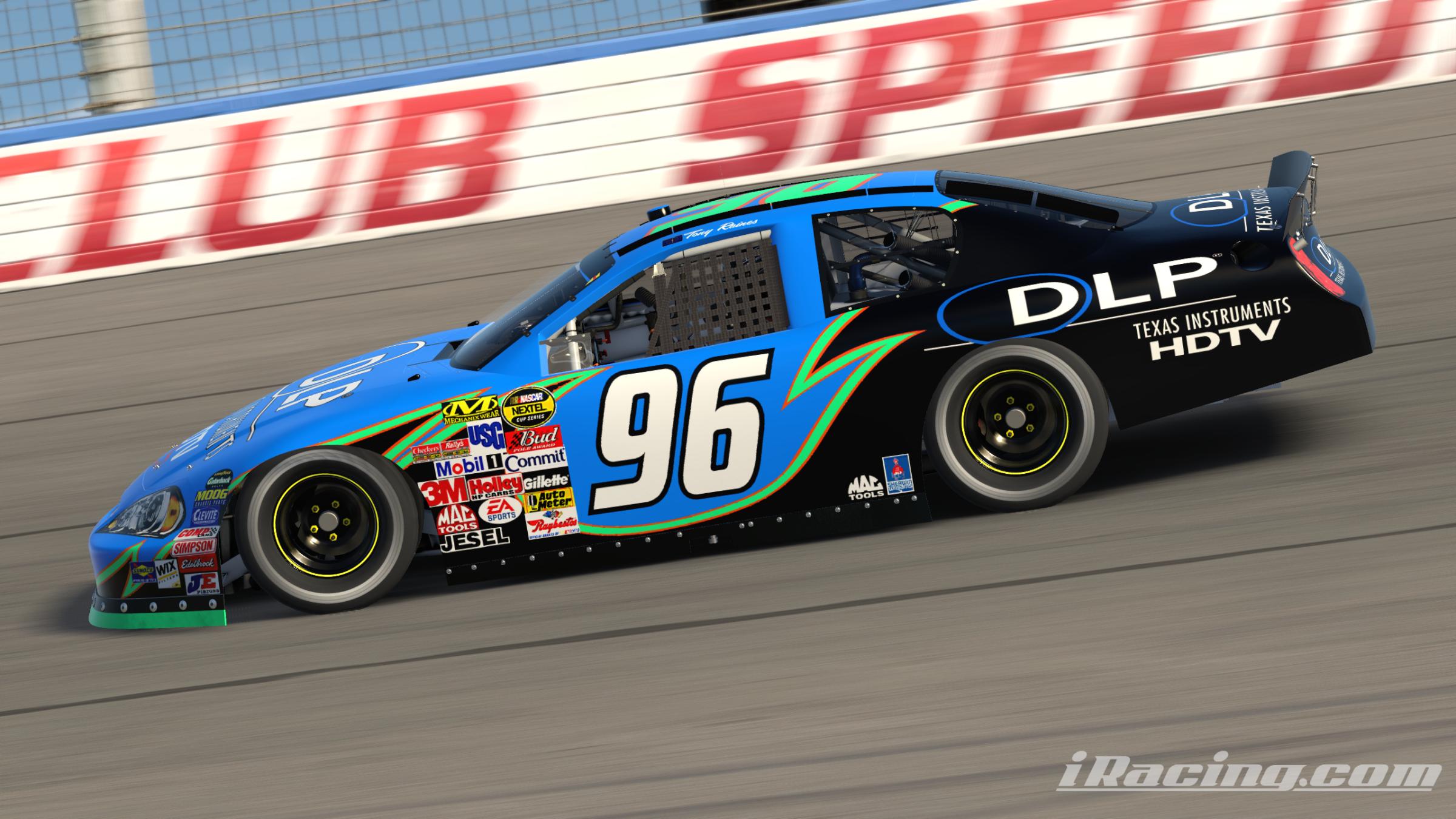 Preview of Tony Raines 2006/2007 DLP Texas Instruments Custom Number by James Thurston3