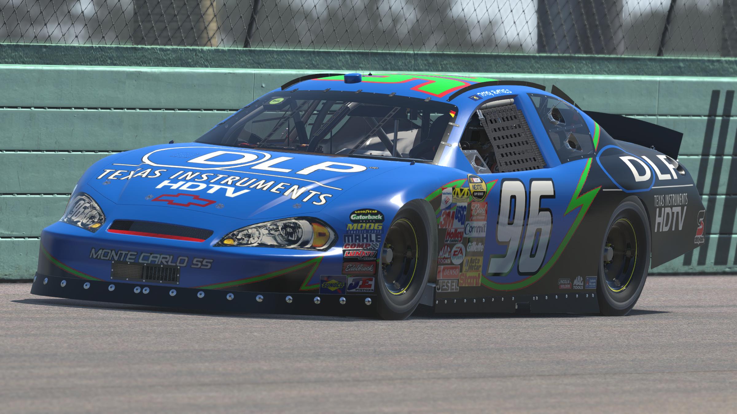 Preview of Tony Raines DLP Texas Instruments 2006/2007 sim stamp by James Thurston3