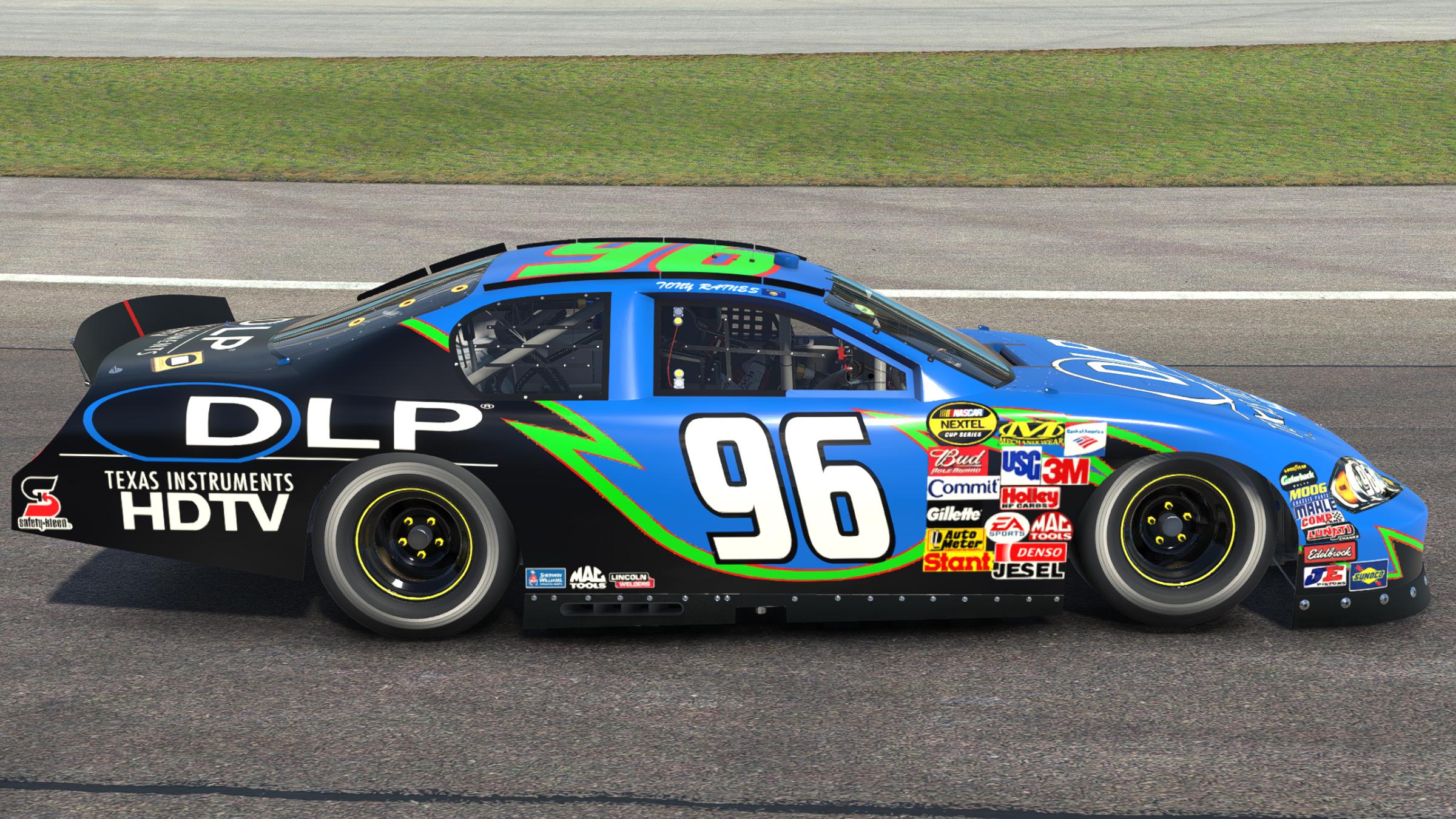 Preview of Tony Raines DLP Texas Instruments 2006/2007 sim stamp by James Thurston3