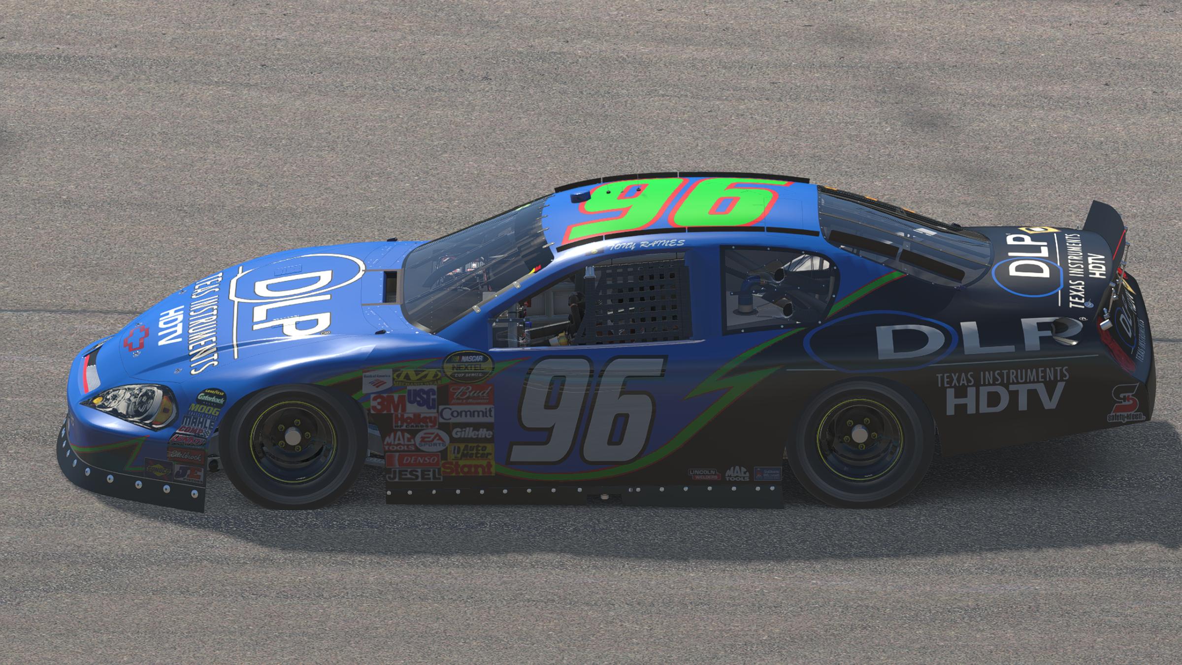 Preview of Tony Raines DLP Texas Instruments 2006/2007 sim stamp by James Thurston3