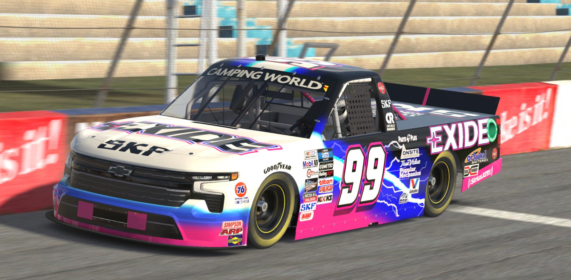 Preview of 2000 EXIDE Batteries Throwback Chevrolet Silverado 2023 Spec Update by Corey H.