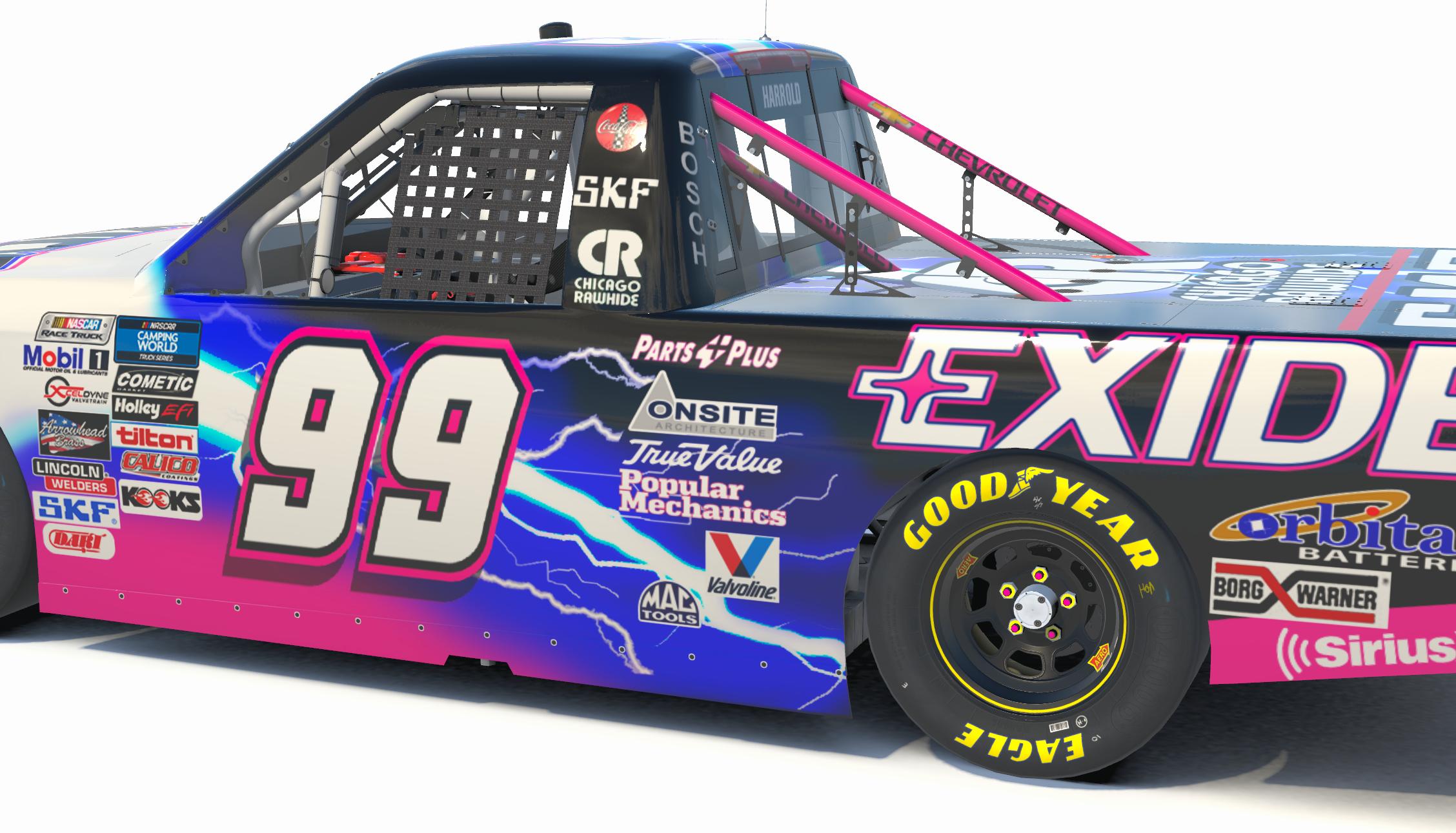Preview of 2000 EXIDE Batteries Throwback Chevrolet Silverado 2023 Spec Update by Corey H.