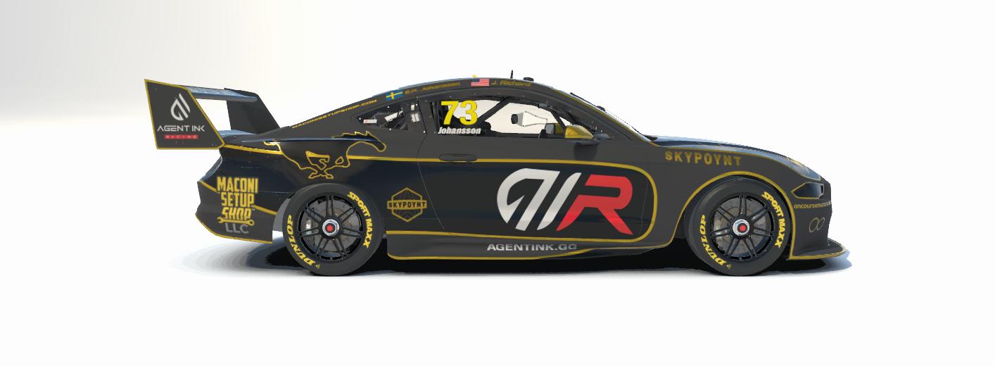Think Ink Racing 2022 Johansson Agent Ink Racing Ford Mustang GT V8 Supercar “Bathurst ...