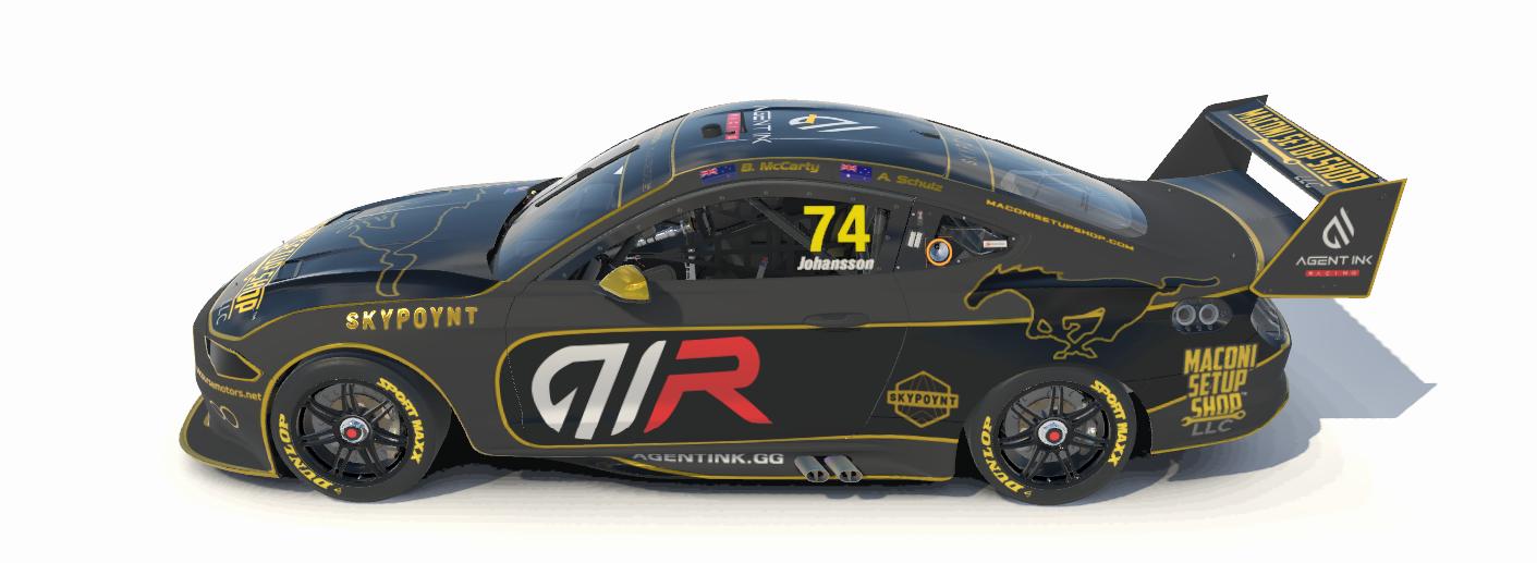 Think Ink Racing 2022 Johansson Agent Ink Racing Ford Mustang GT V8 Supercar “Bathurst ...