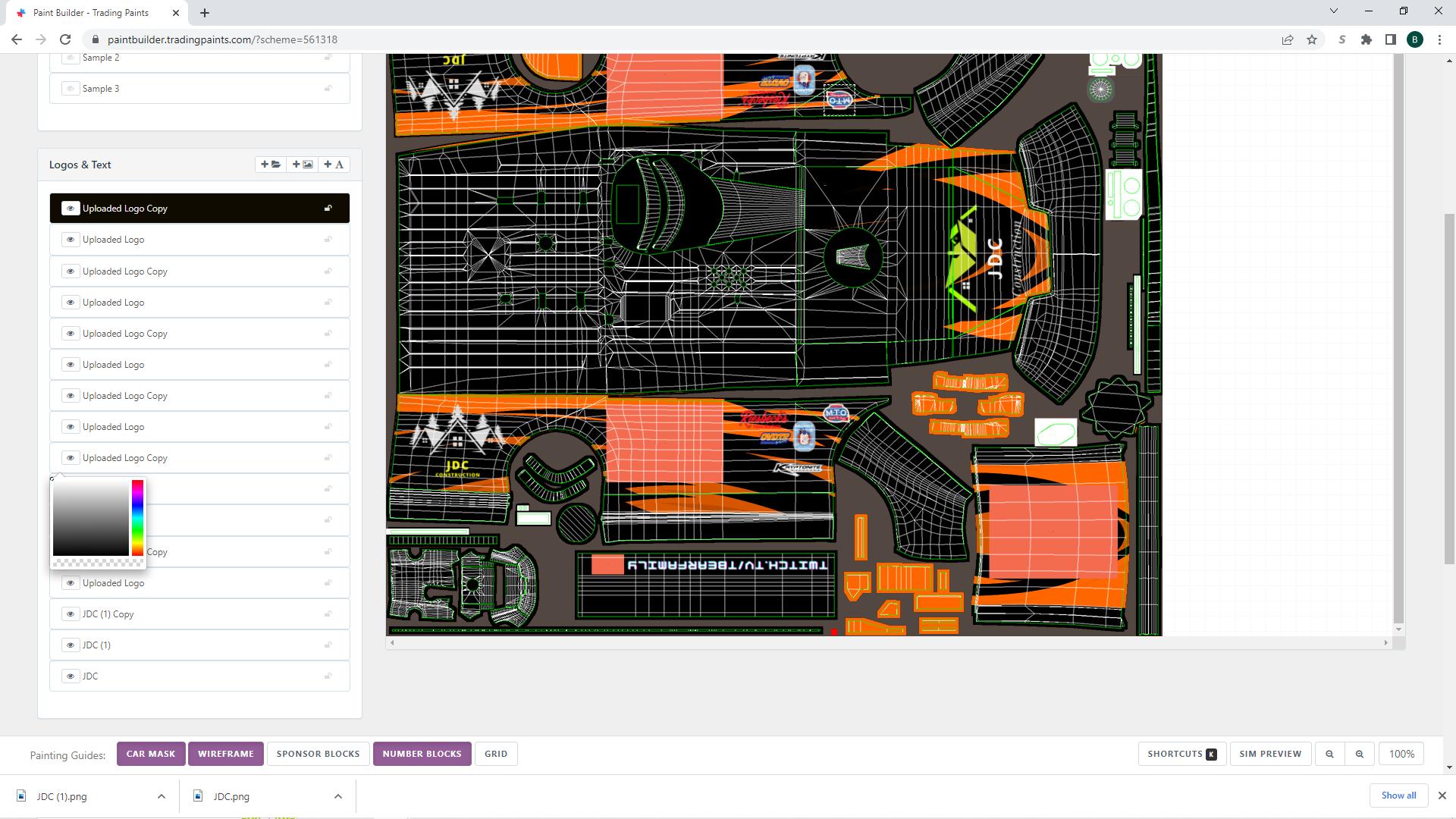 Preview of JDC by Brad Gillogly