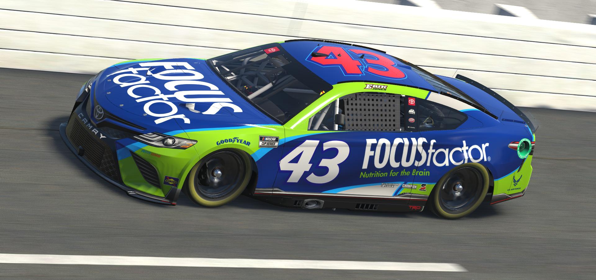 Preview of Erik Jones Focus Factor Toyota Concept by Doug DeNise