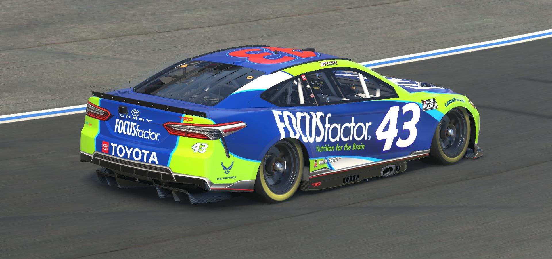 Preview of Erik Jones Focus Factor Toyota Concept by Doug DeNise