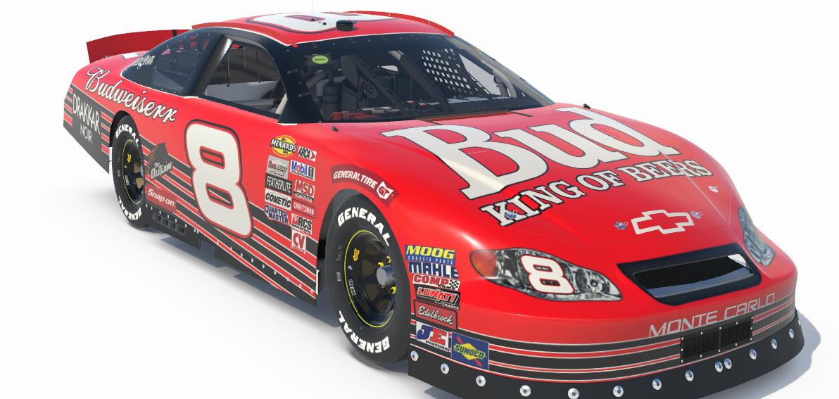 Preview of Dale Earnhardt #8 Bud King of Beers Checrolet Monte Carlo **Custom ** by Gary G.