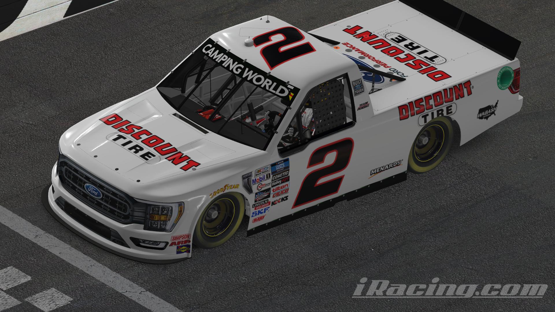 Preview of Fictional Discount Tire F150 - No Number by Emmanuel Santiago