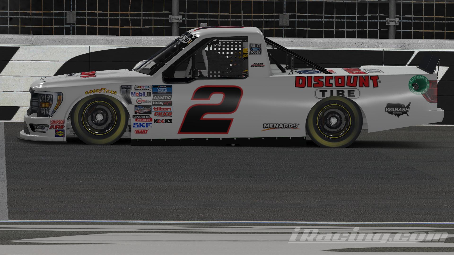Preview of Fictional Discount Tire F150 - No Number by Emmanuel Santiago