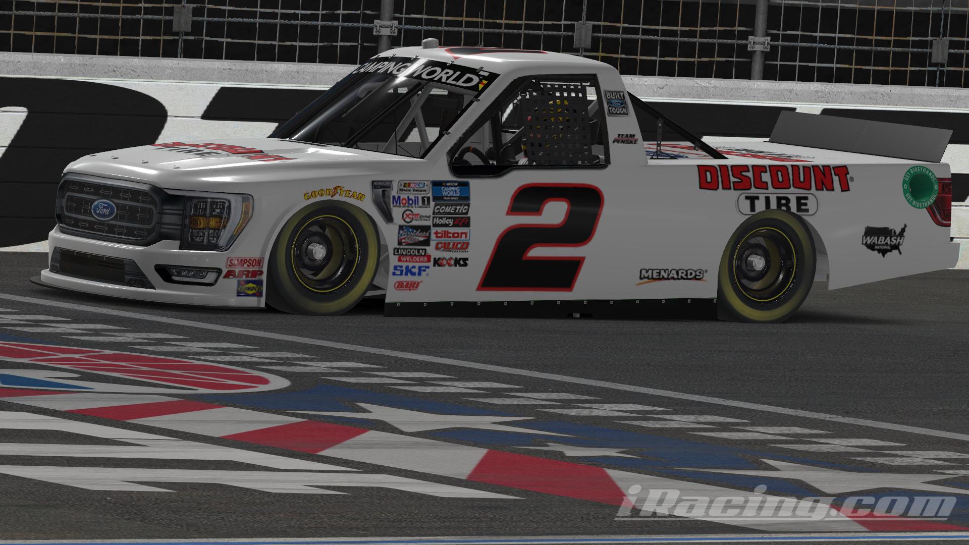 Preview of Fictional Discount Tire F150 - No Number by Emmanuel Santiago