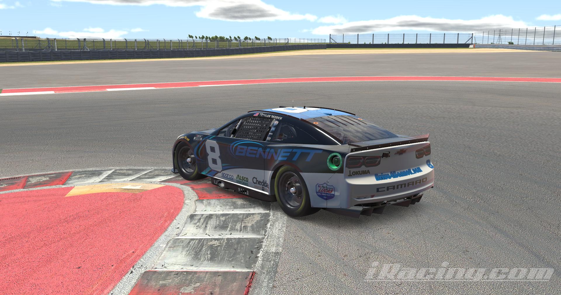 Preview of Tyler Reddick 2022 Bennett Concept With Number by Martin Roberg