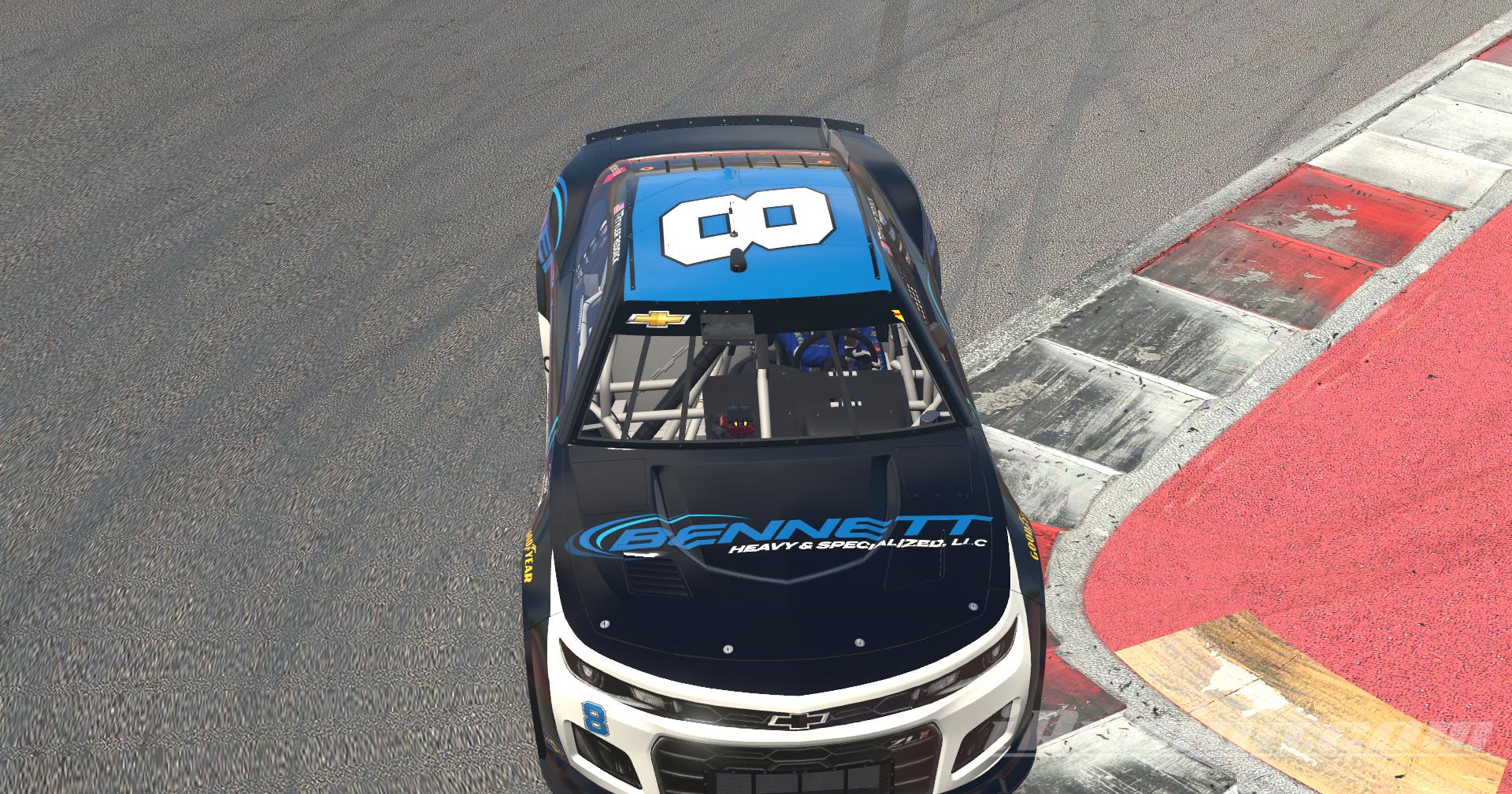 Preview of Tyler Reddick 2022 Bennett Concept With Number by Martin Roberg