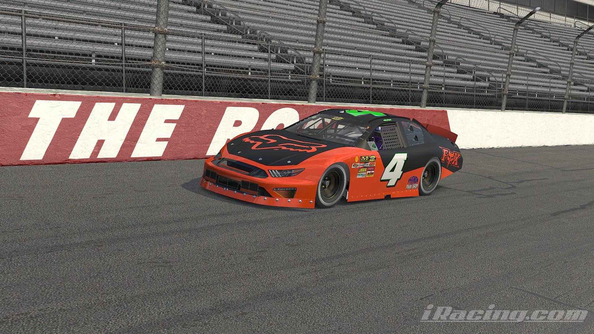 Preview of Scott Scheuer - Orange FOX Mustang by Tony Hilbrands