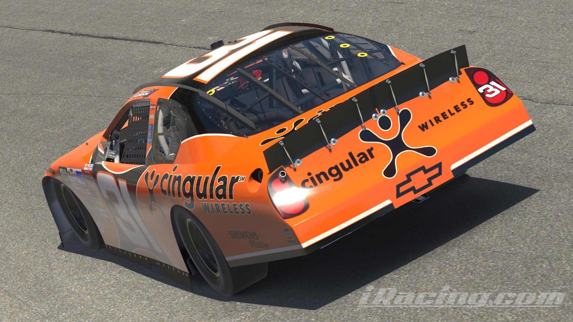 Preview of 2003 Cingular Wireless Orange/Black ARCA #31 by Ken Huff