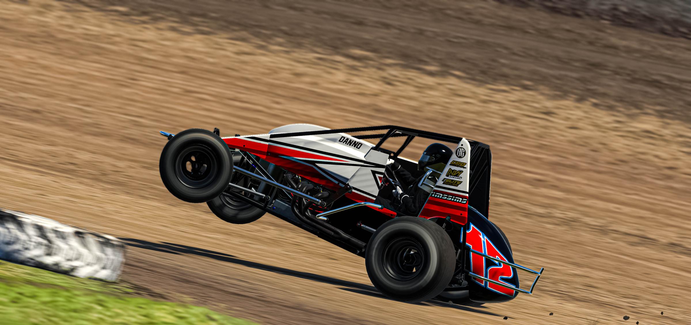 Rob Lindsey Racing Dan Lindsey X Robert Ballou Indy Race Parts Esports Non-Wing Sprint Car ...