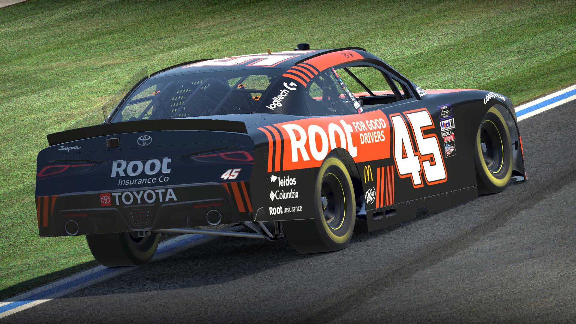 Preview of 2022 Bubba Wallace Root Insurance Supra by Dylan Holland