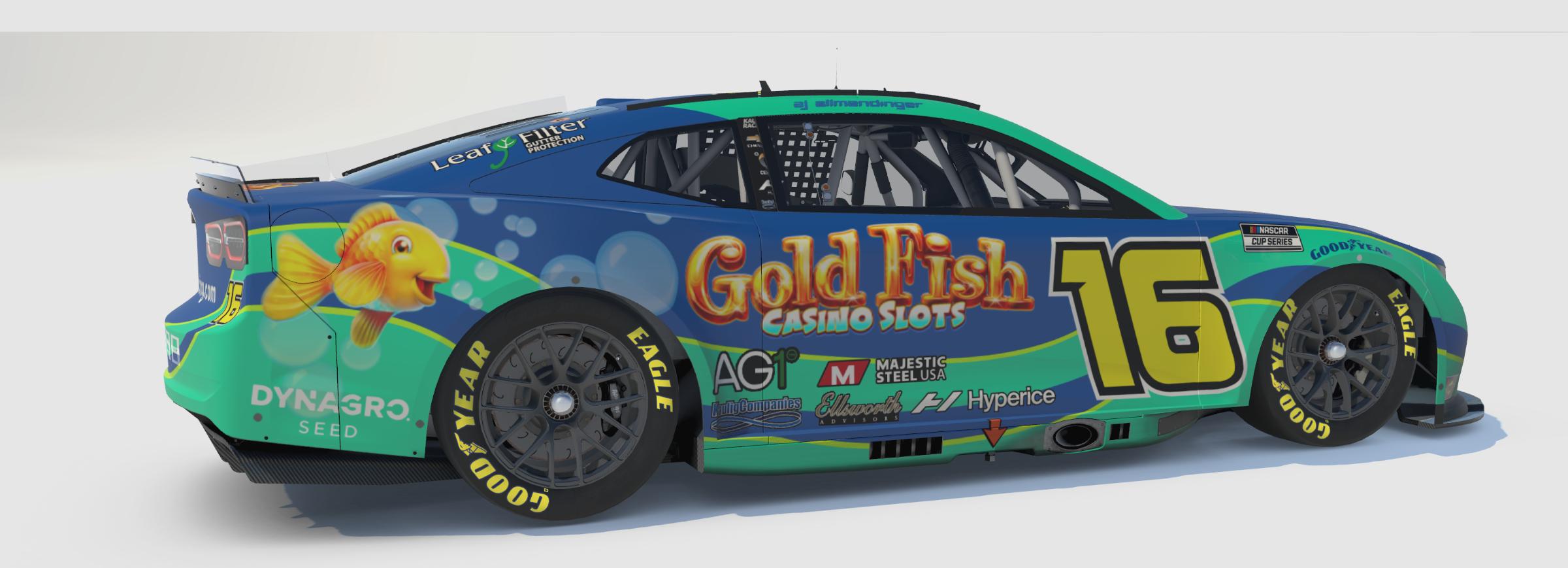Preview of AJ Allmendinger 2022 Goldfish Camaro by Nathaniel O.