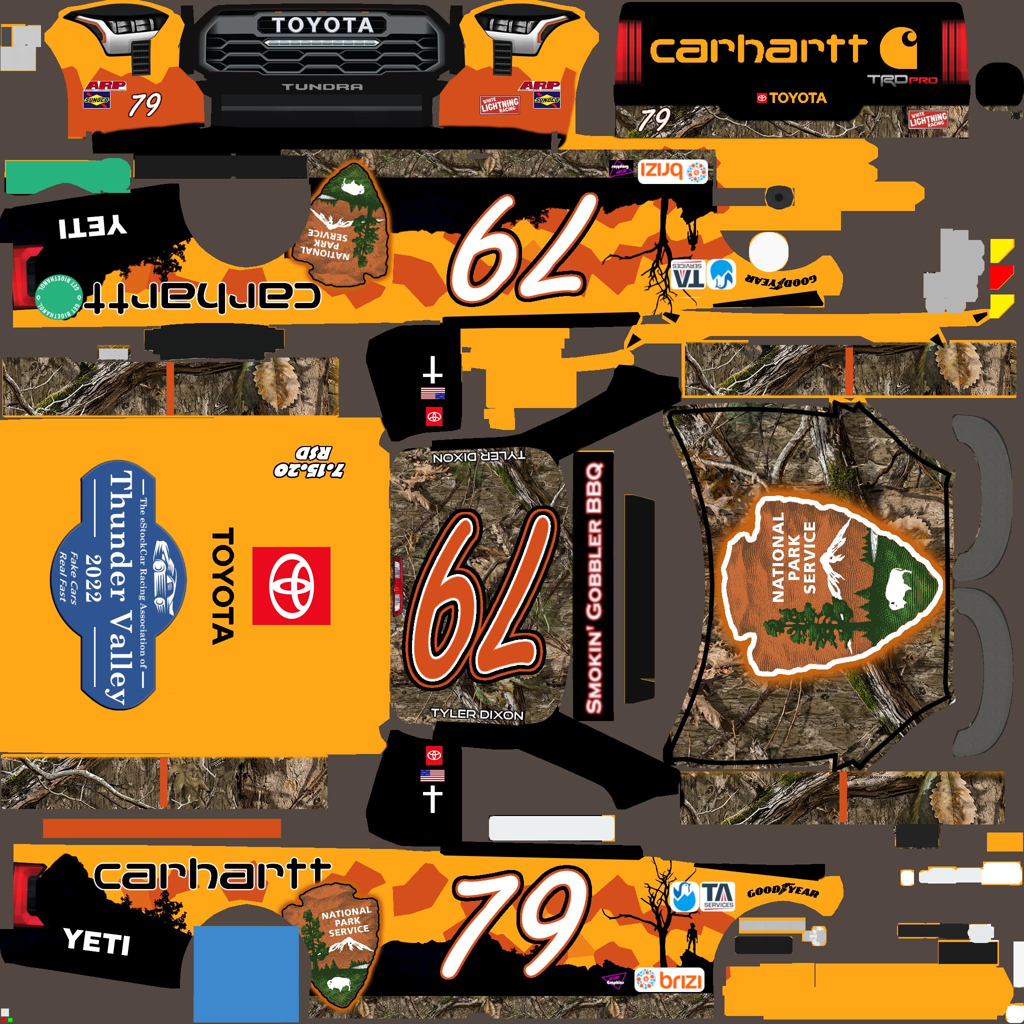 Preview of National Parks Yeti Carhartt by Tyler Dixon2