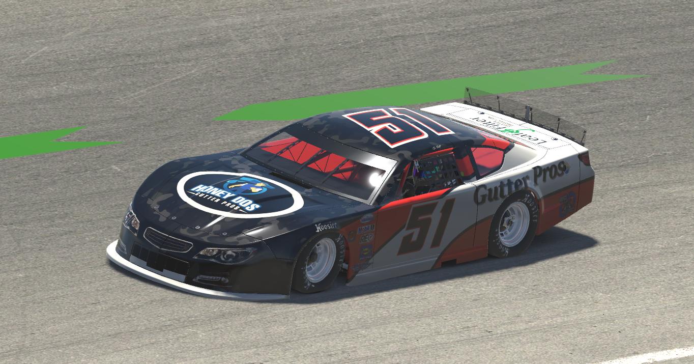 Preview of Super Late Model Black camo and Rocket red 2022 by Tyler V Reed