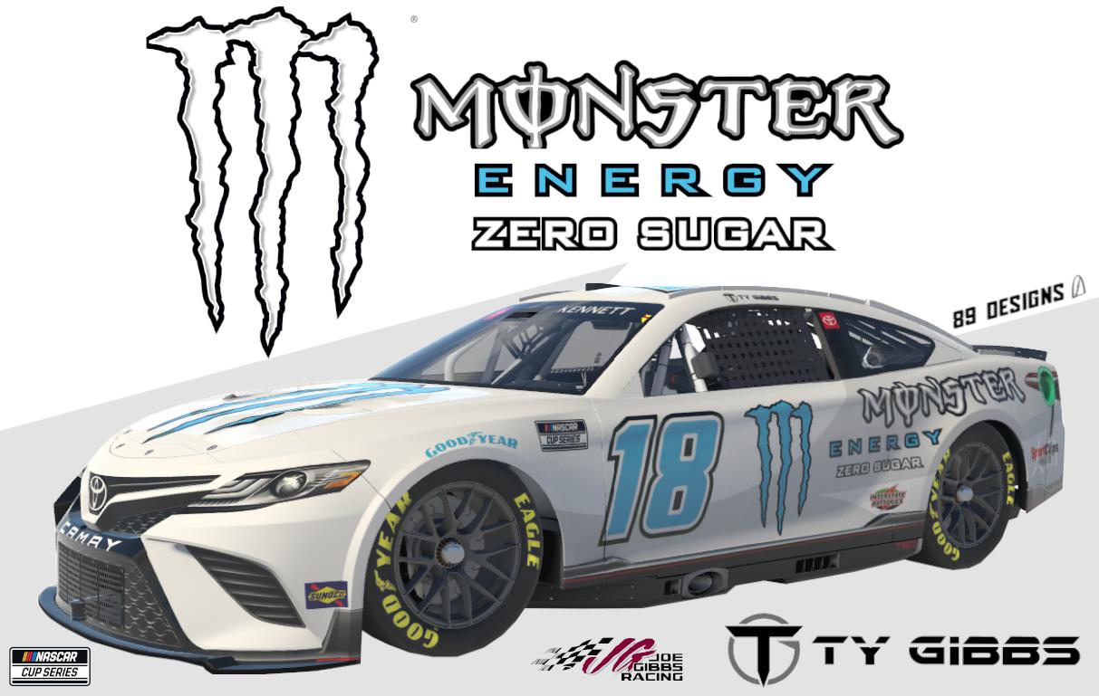 Preview of Monster Energy Zero Sugar (CUSTOM NUMBER) by Alec Kennett