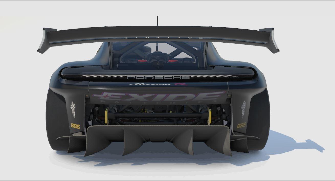 EXIDE Batteries Porsche Mission R ... NO# by Bernie Mobbs - Trading Paints