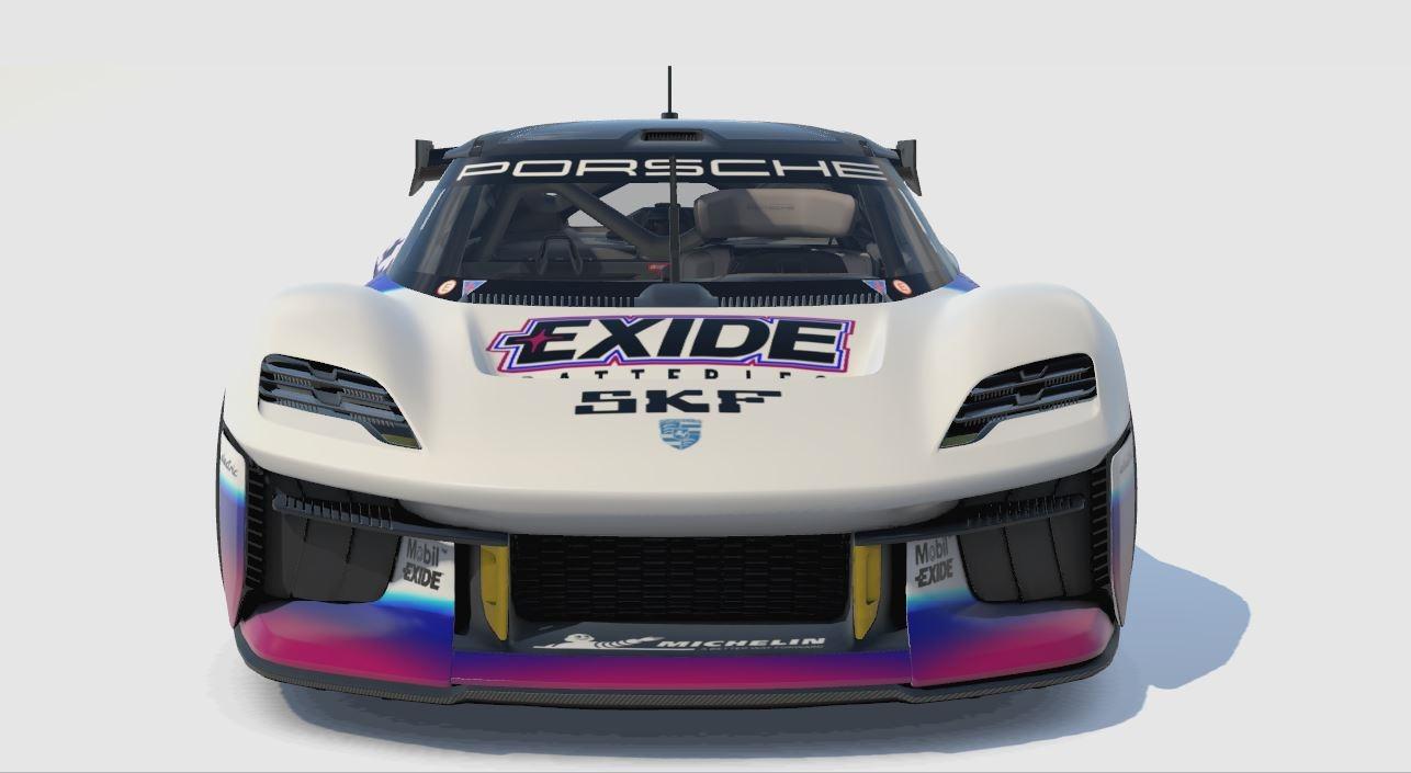 EXIDE Batteries Porsche Mission R ... NO# by Bernie Mobbs - Trading Paints