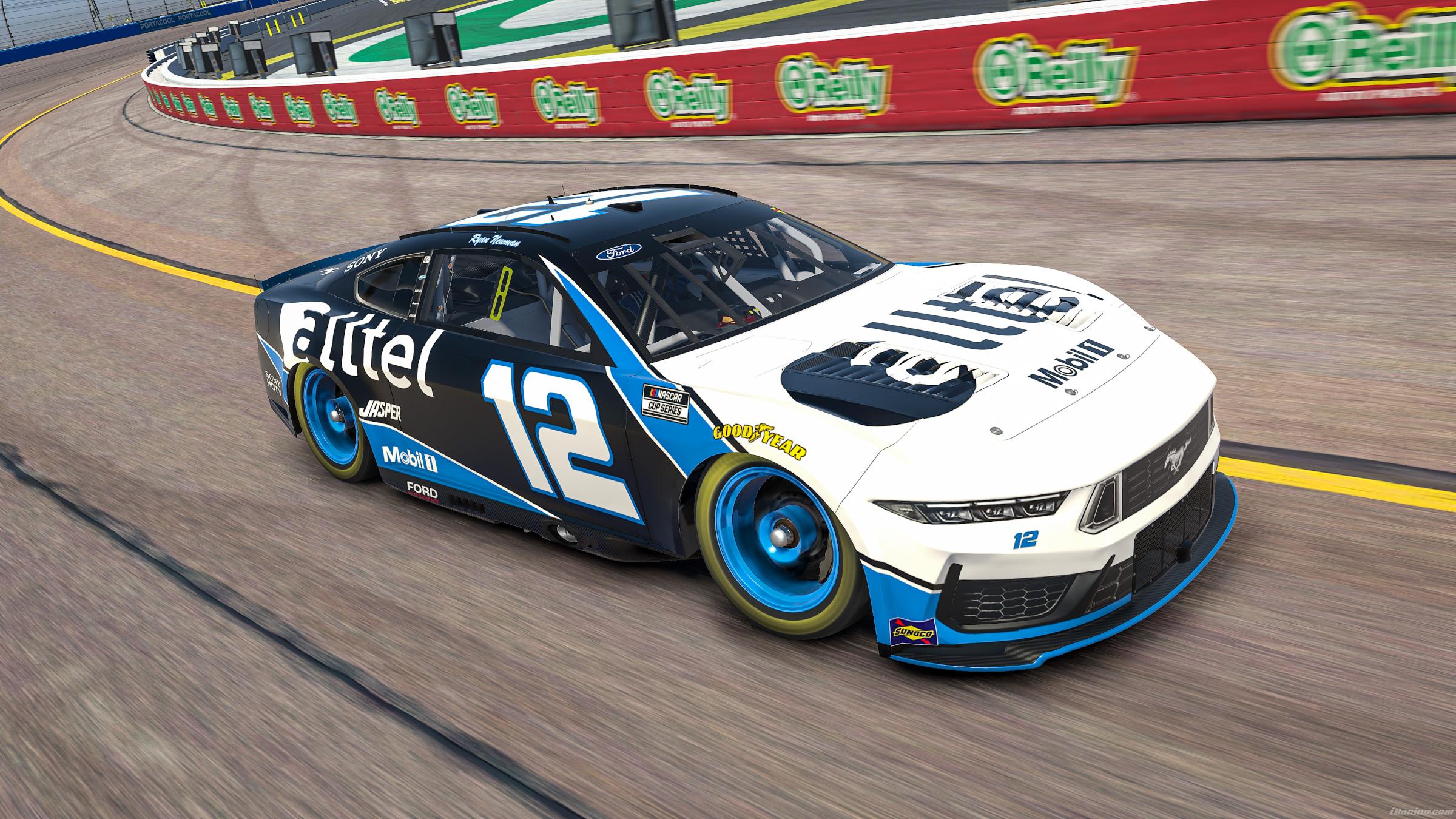 Preview of Ryan Newman 2006 Alltel | 2024 Ford Mustang | Custom #12 by Liam I Brotherton