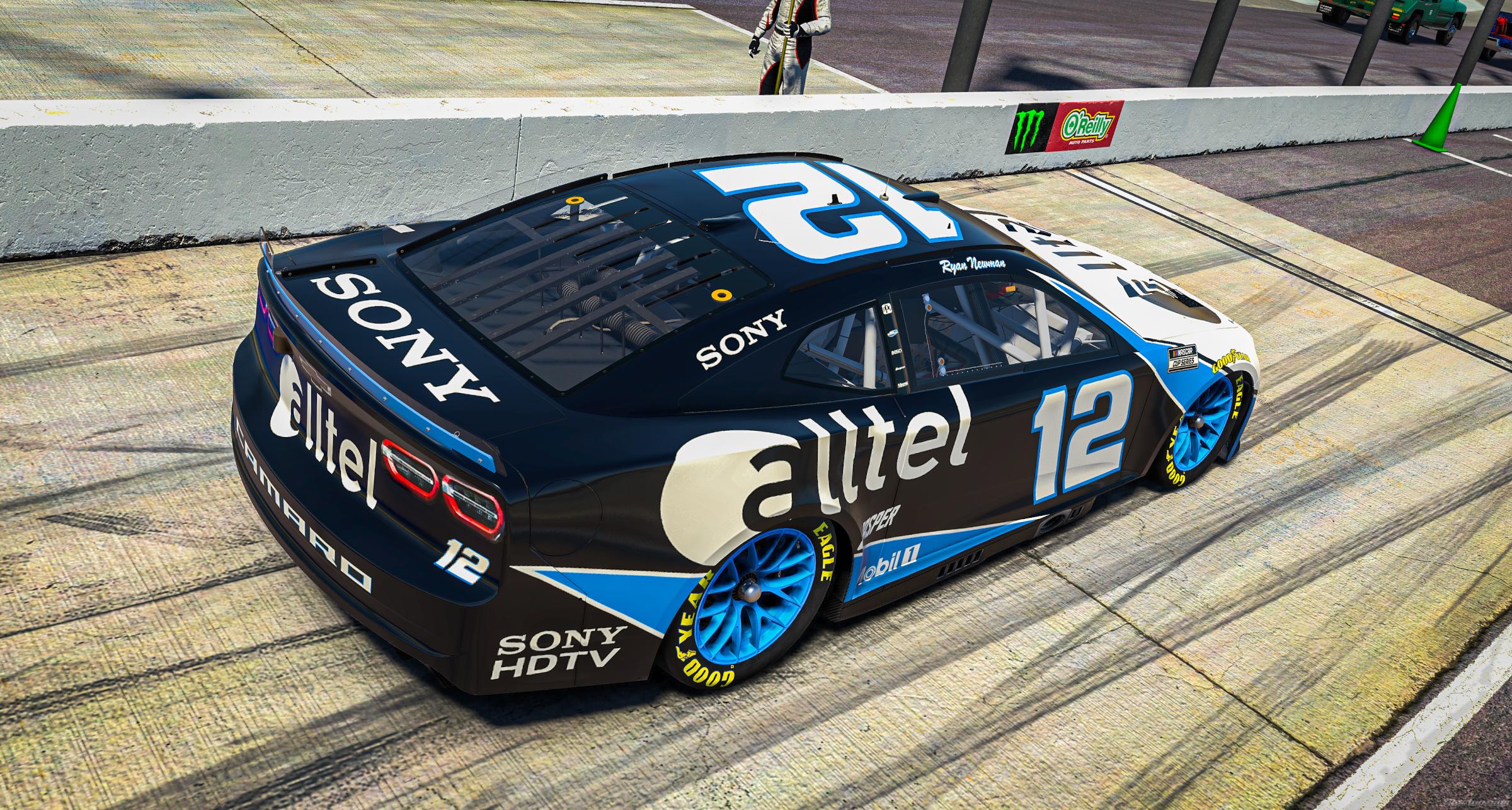 Preview of Ryan Newman 2006 Alltel | Chevy Camaro | Sim Stamped Numbers by Liam I Brotherton
