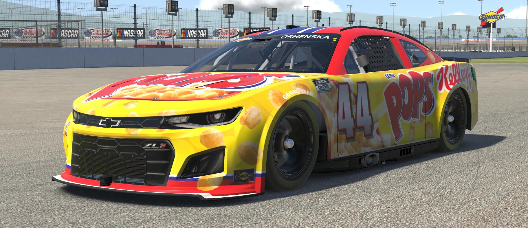 Preview of Chevrolet Camaro ZL1 Nextgen Kelloggs Corn Pops Cereal by Brian J Oshenska