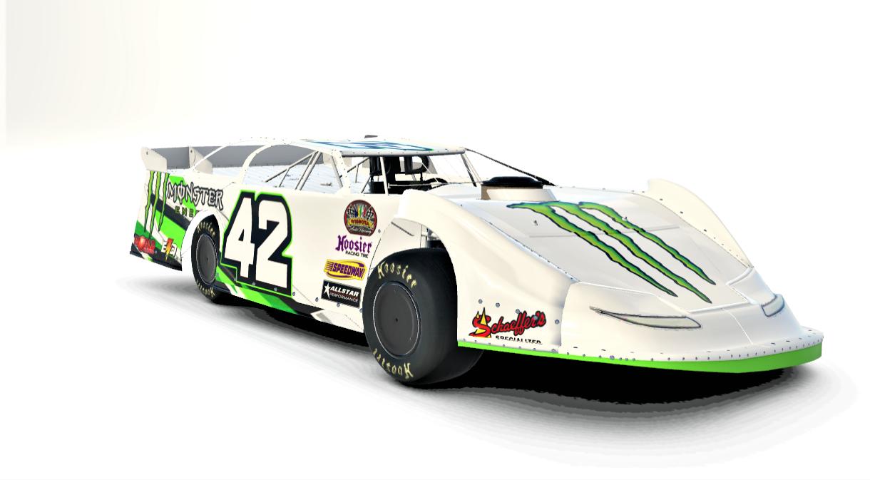 Preview of Monster Energy Wissota Late Model #42 by Bobby B.