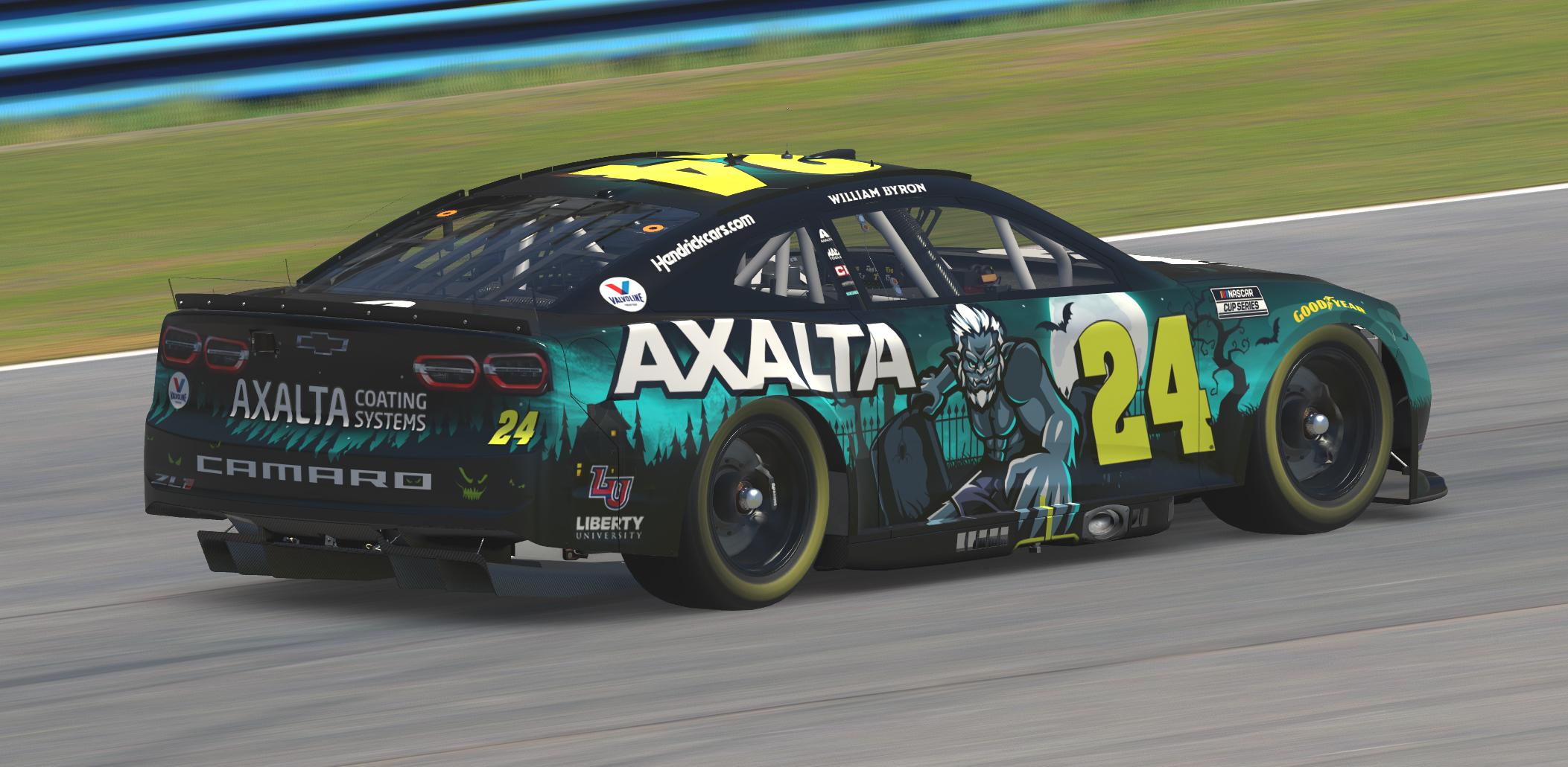 Preview of Halloween 2022 William Byron Axalta Concept Custom # by Steve J Cass