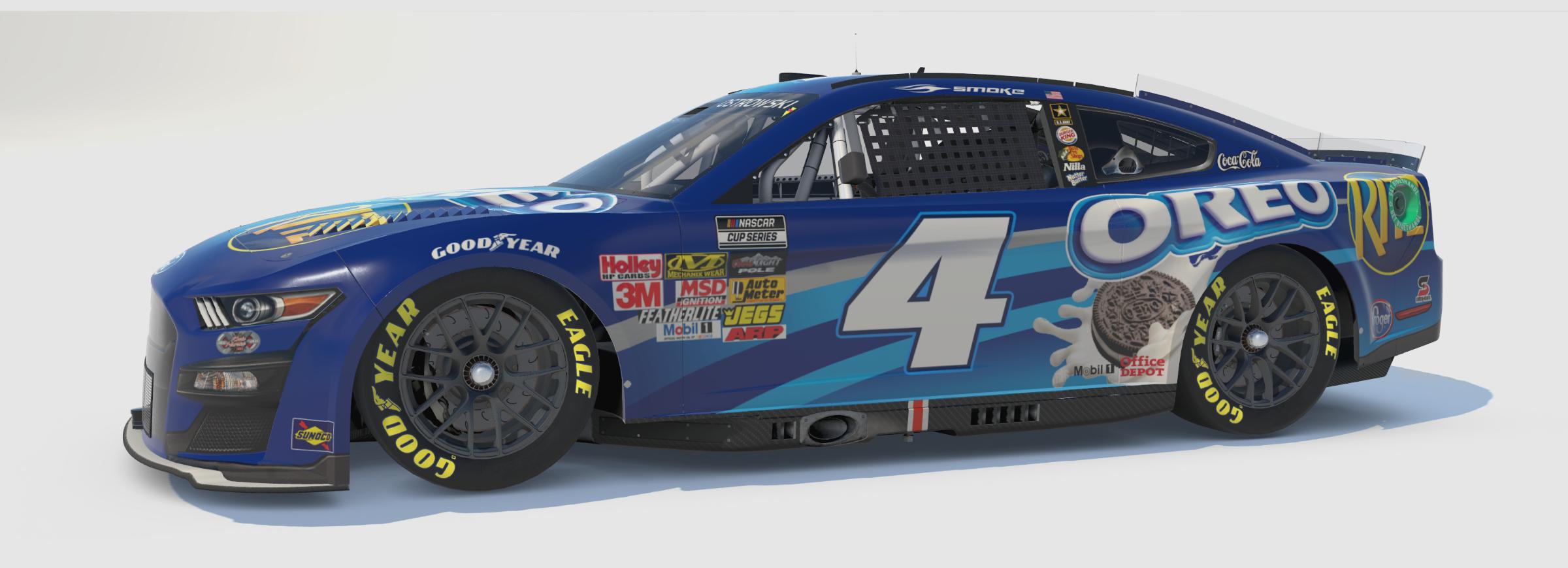 Preview of Tony Stewart 2011 Oreo Ford Mustang by Nathaniel O.