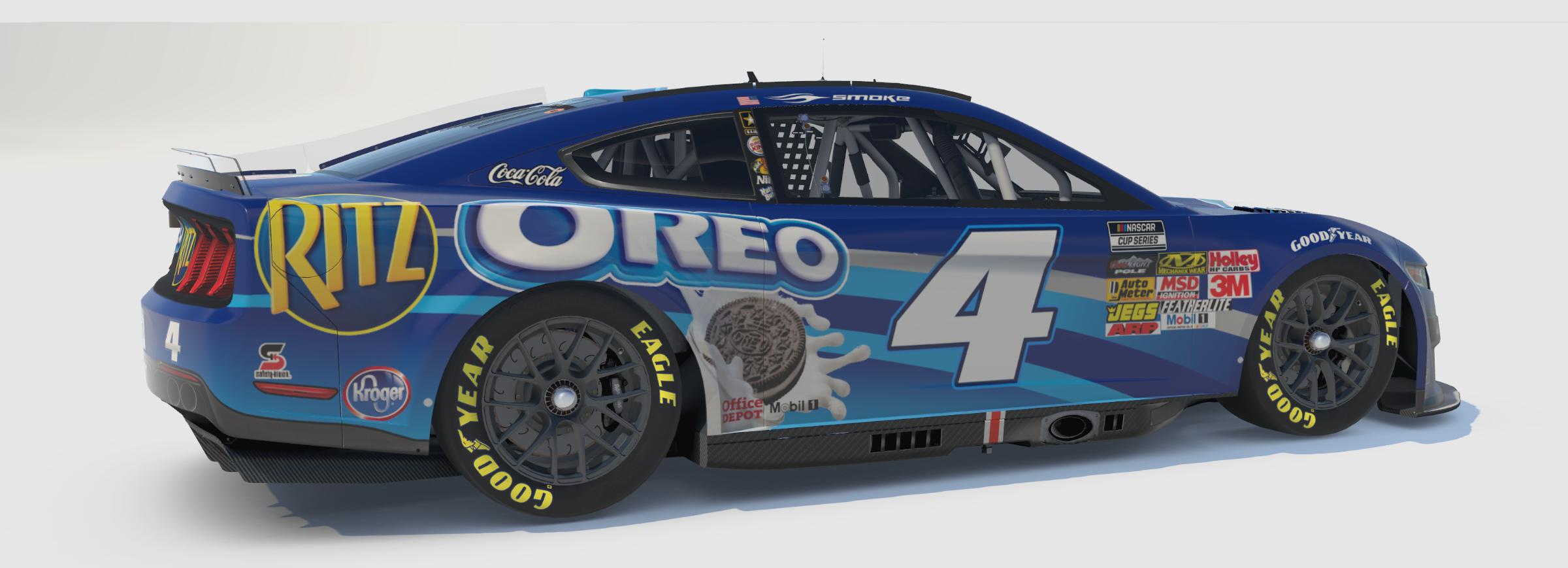 Preview of Tony Stewart 2011 Oreo Ford Mustang by Nathaniel O.