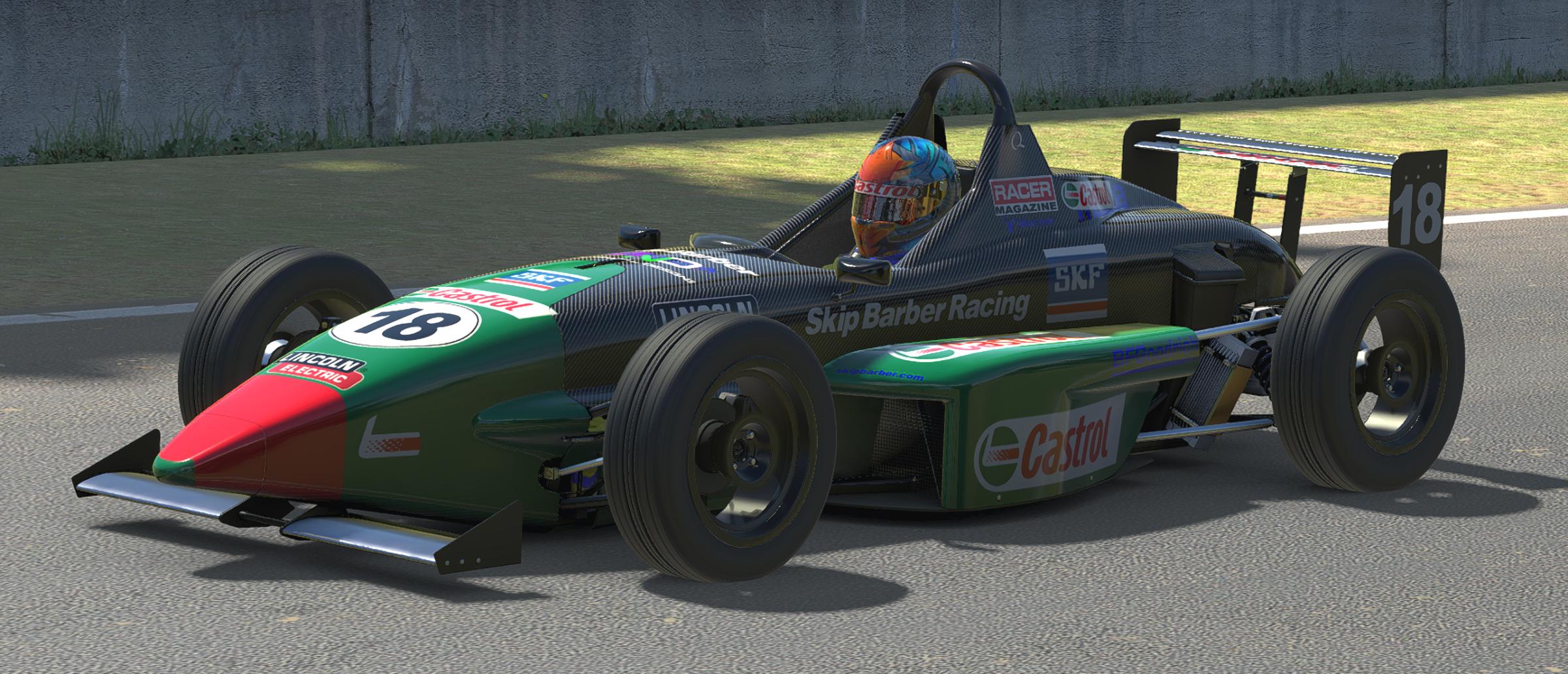 Preview of Formula Skip Barber 2000 Green Red by Gene N.