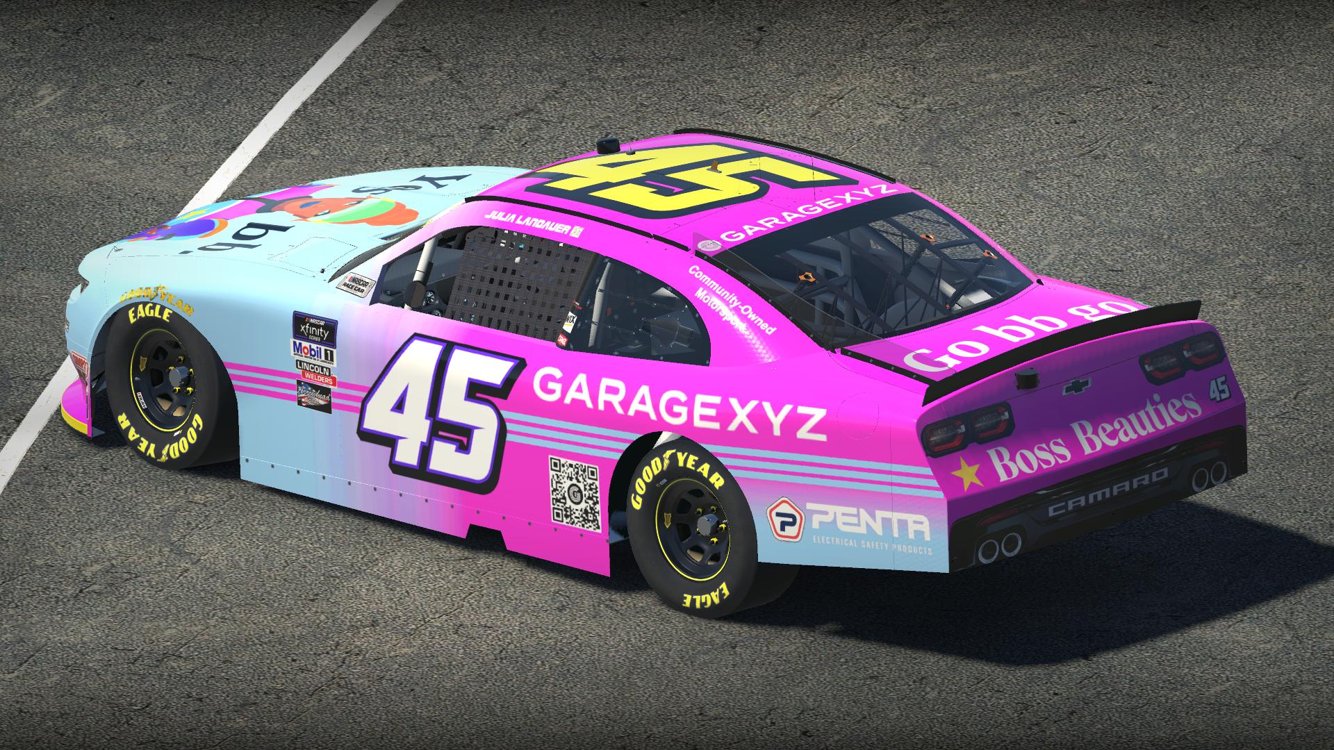 Preview of 2022 Julia Landauer Boss Beauties / Garagexyz Xfinity Debut Camaro by Dylan Holland
